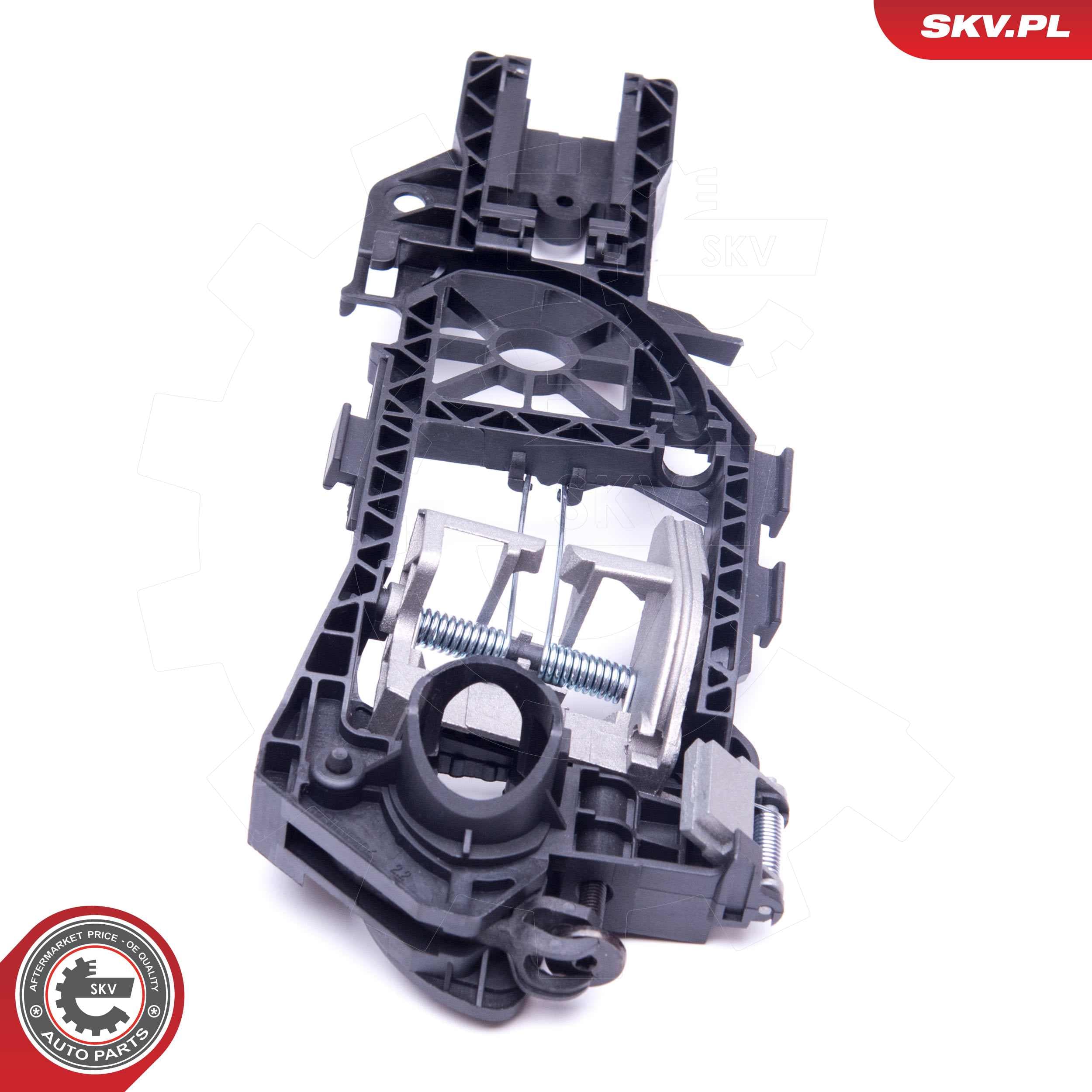 Image of Mechanizm klamki drzwi ; prawy ; VW Passat B6 (3C) B7 (3C) CC (357) ; 3C0837886J