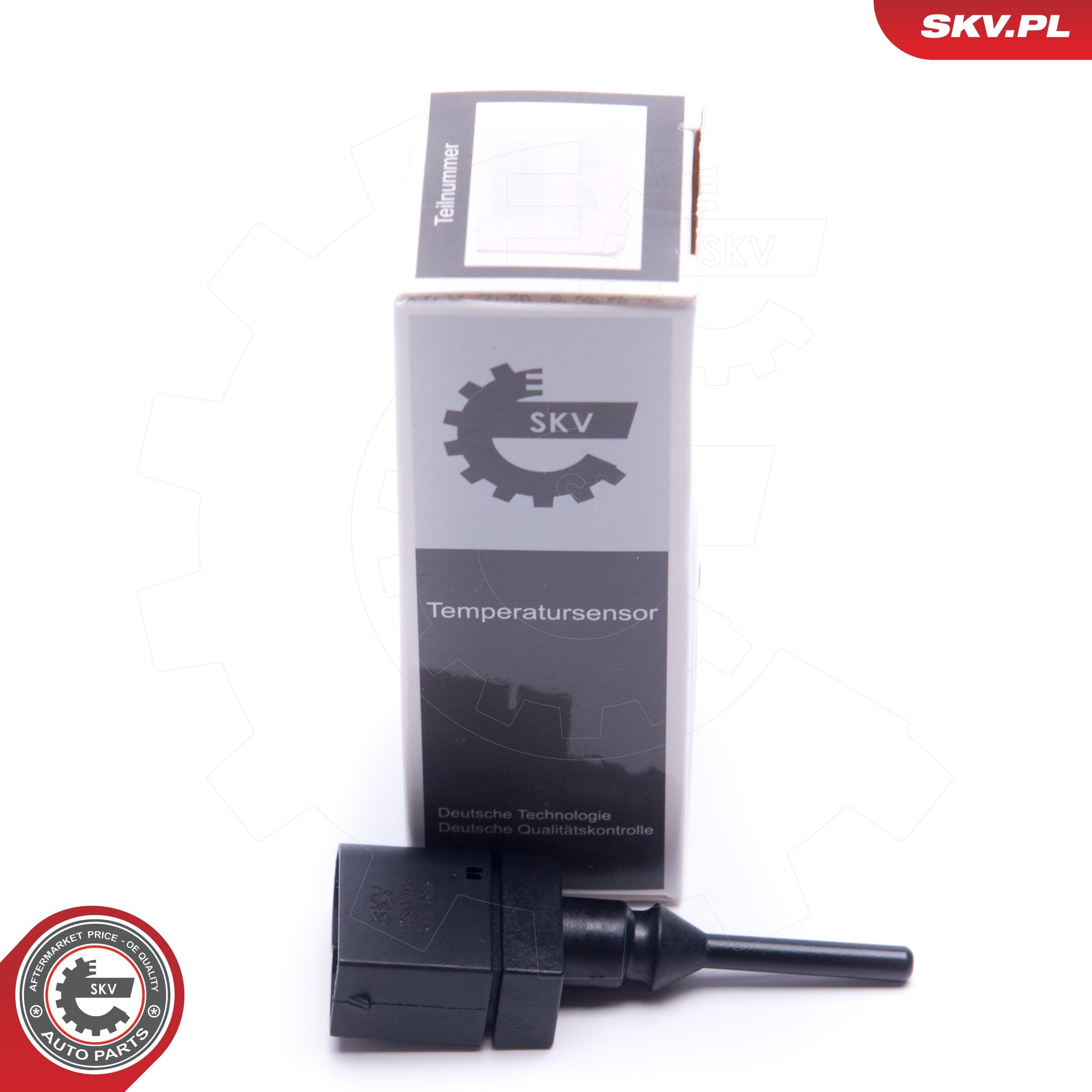 Image of Czujnik temperatury zewnętrznej ; BMW 3 E30 E31 5 E34 7 E32 8 E31 Z3 E36 ; 2 PIN ; 65811383204