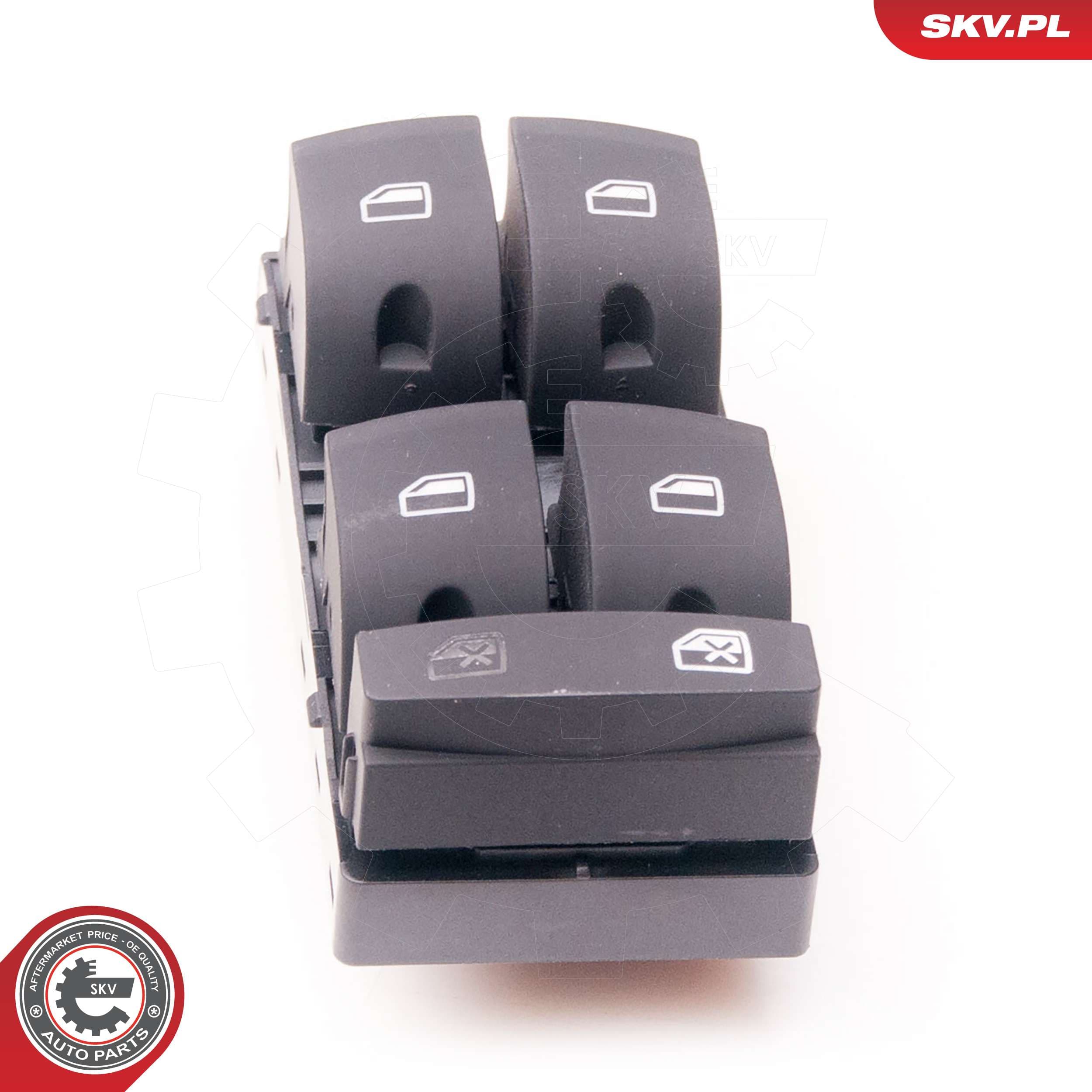 Image of Panel sterowania szybami ; AUDI A3 A6 Q7 ; 4F0959851