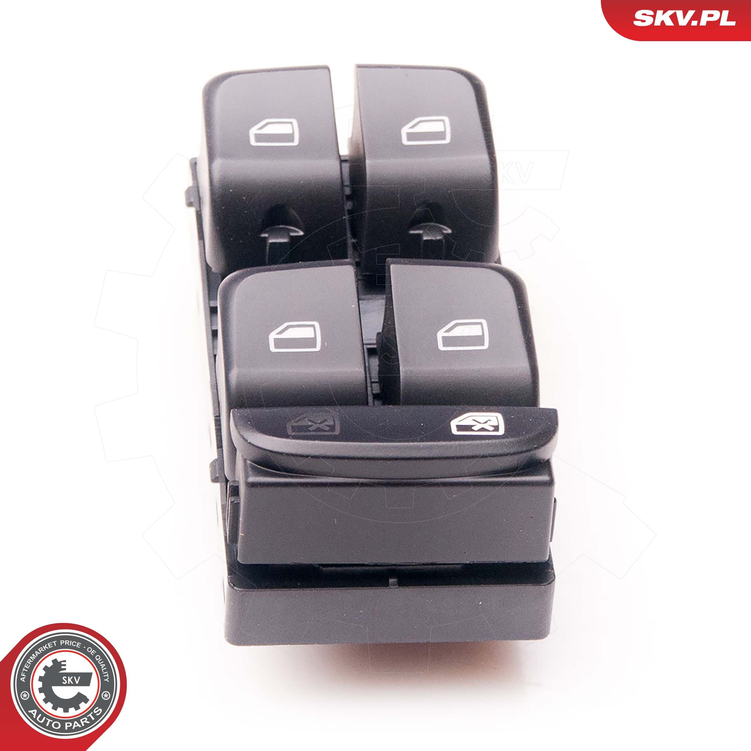 Image of Panel sterowania szybami ; AUDI A4 A5 Q5 ; 8K0959851D