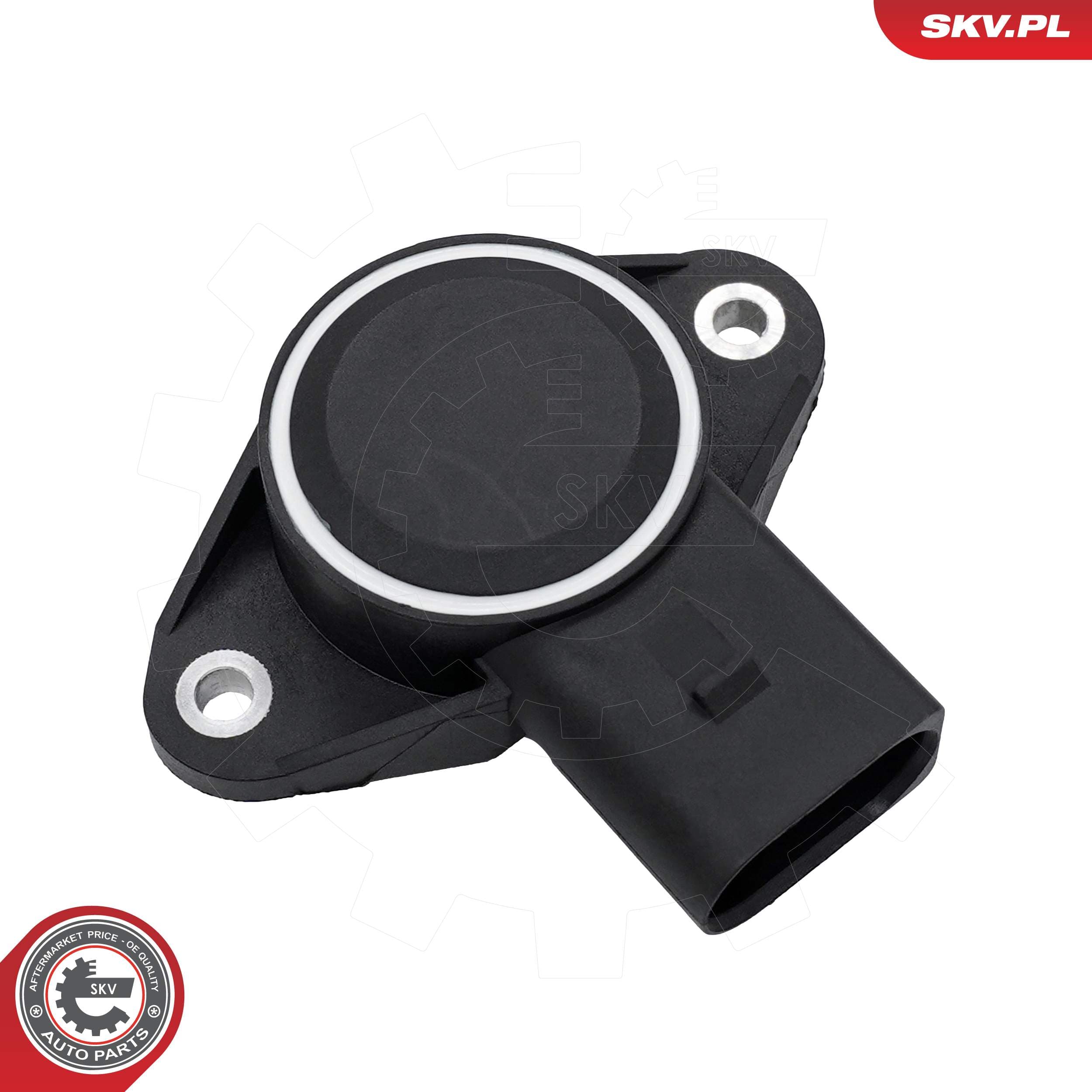 Image of Czujnik położenia klap w kolektorze ; AUDI A3 A4 A5 A6 A7 A8 Q5 Q7 R8 SKODA Octavia II VW Eos Golf V Jetta III Passat Polo IV Touran ; 03C907386E