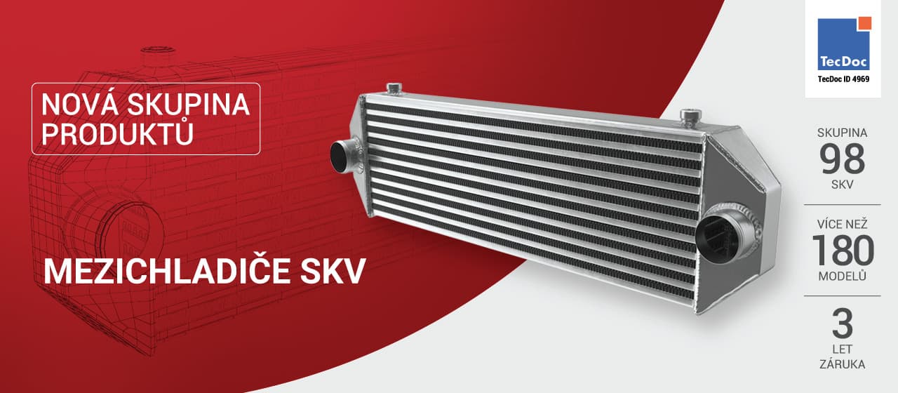 Novinka v řadě SKV: Mezichladiče SKV