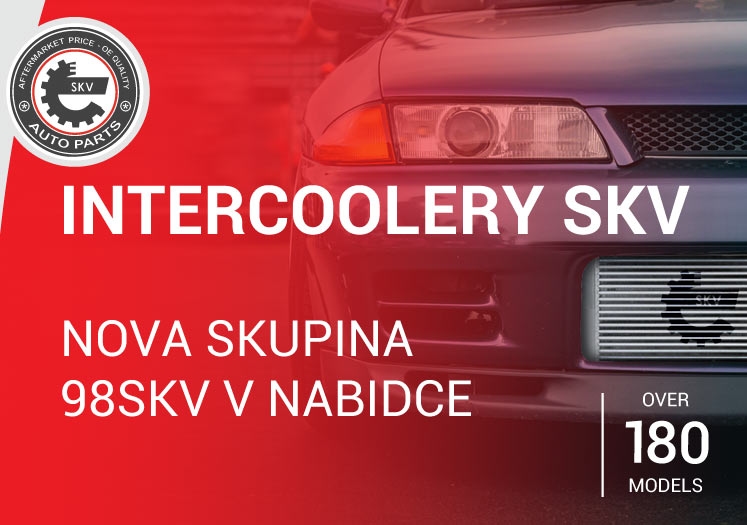 Post image SKV zařazuje do nabídky intercoolery – nová skupina 98SKV