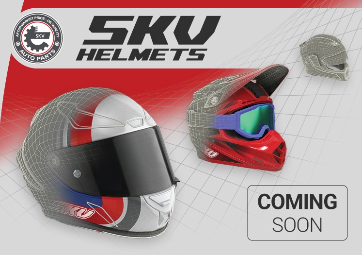 Post image SKV HELMETS coming soon to the SKV range