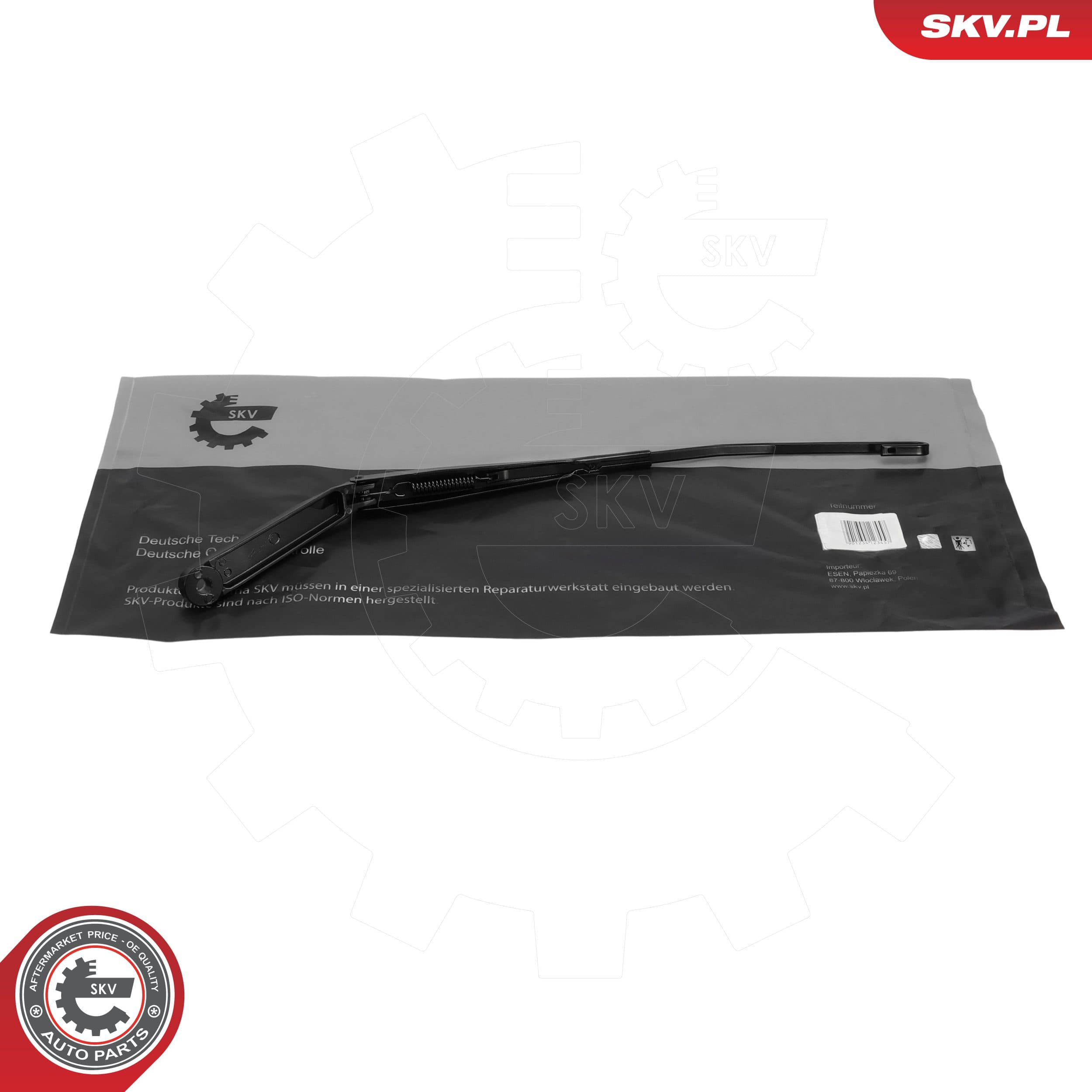 Image of Mecanismo del brazo del limpiaparabrisas ; VW Polo  ; 6Q1955409