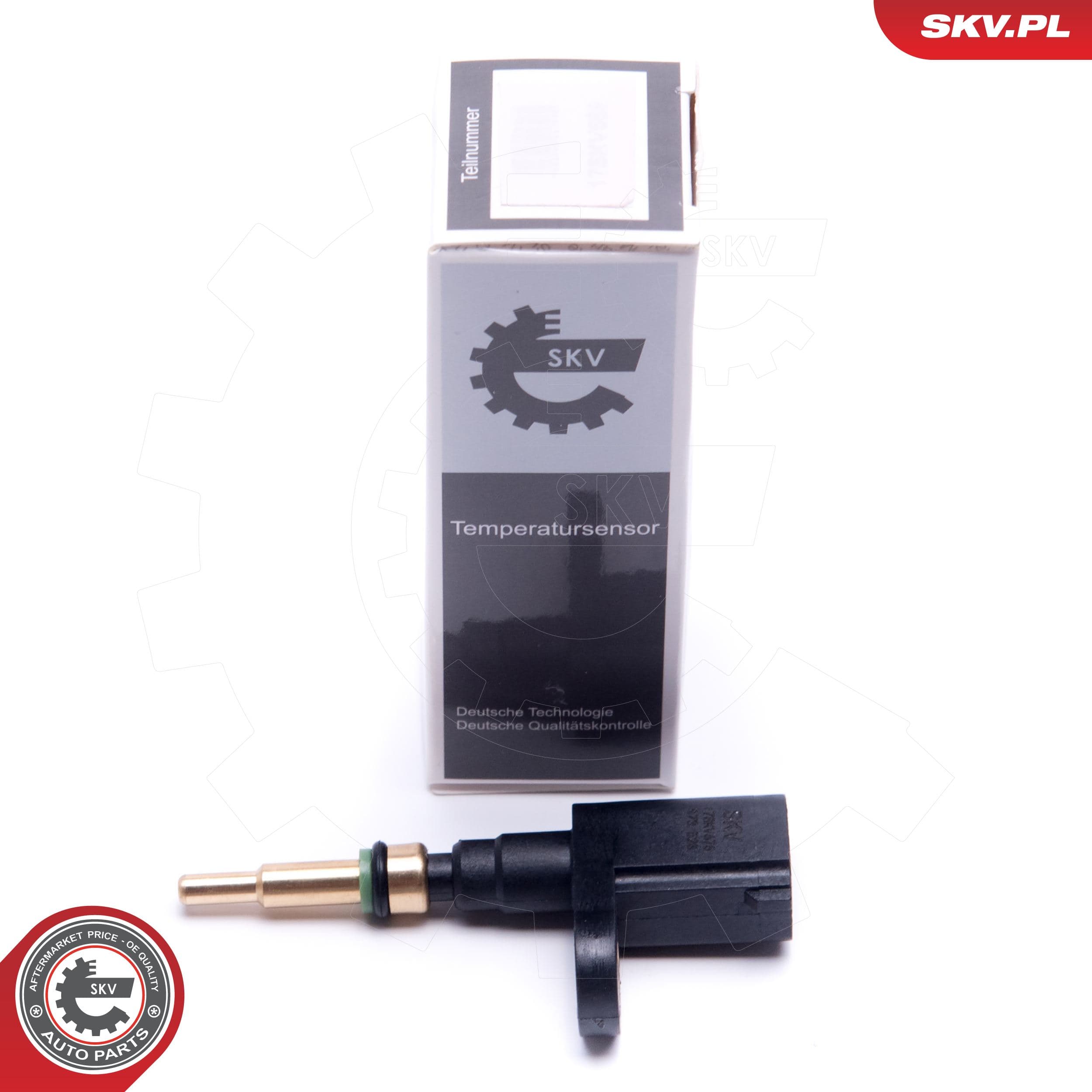 Image of Capteur de température de liquide de refroidissement ; AUDI A1 SEAT Ibiza IV SKODA Fabia III VW Polo V Passat B8 ; 2 PIN ; 03N919501