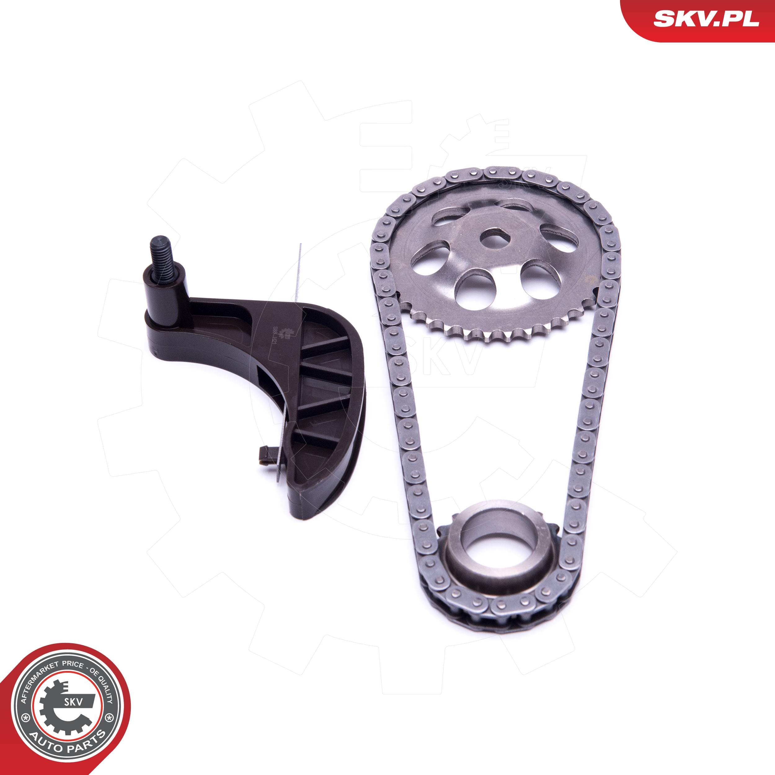 Image of Cadena, accionamiento bomba de aceite ; SEAT SKODA VW  ; 