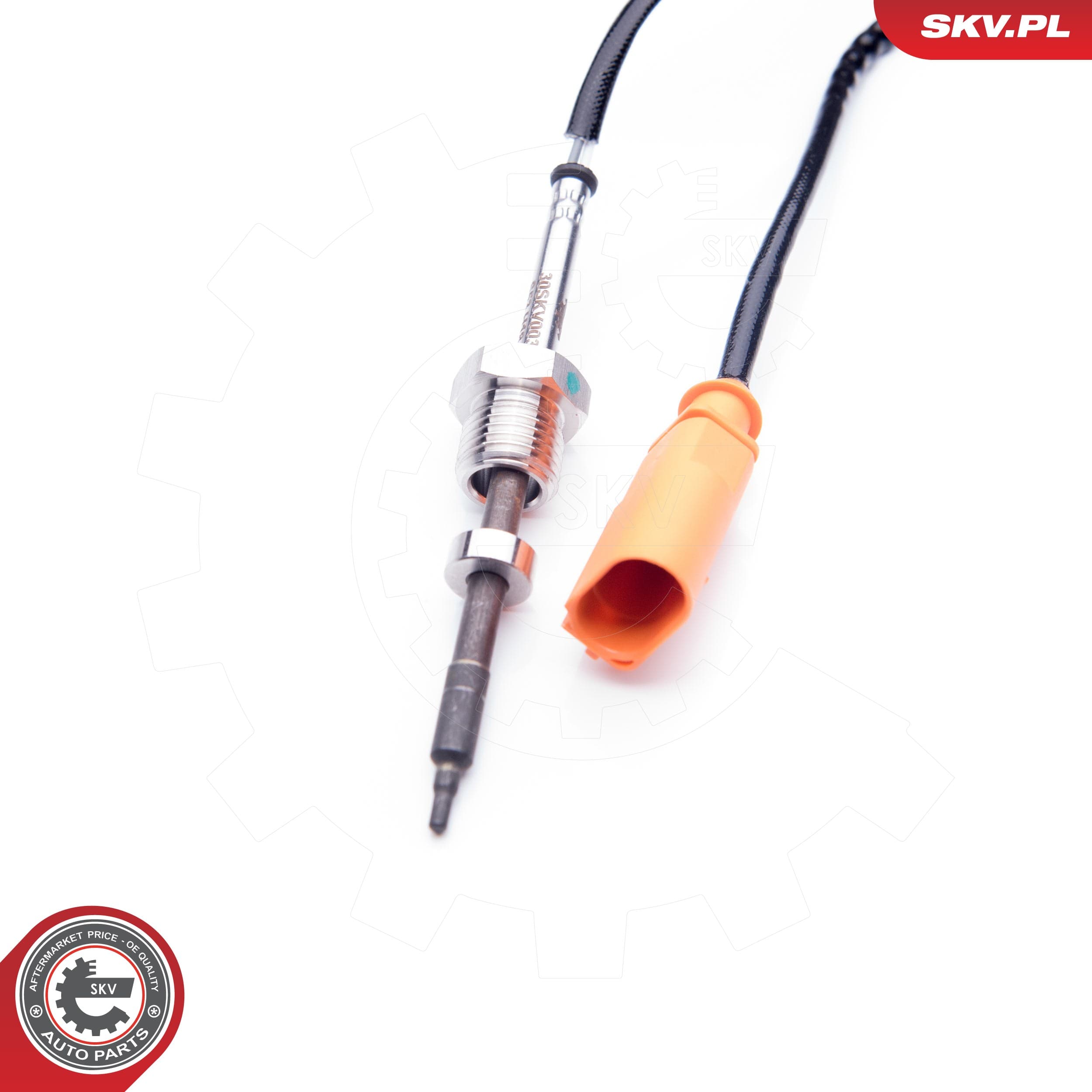 Image of Capteur de gaz d'échappement température ; AUDI A3 SEAT Leon SKODA Superb Yeti VW Beetle Golf Tiguan ; 03L906088CC