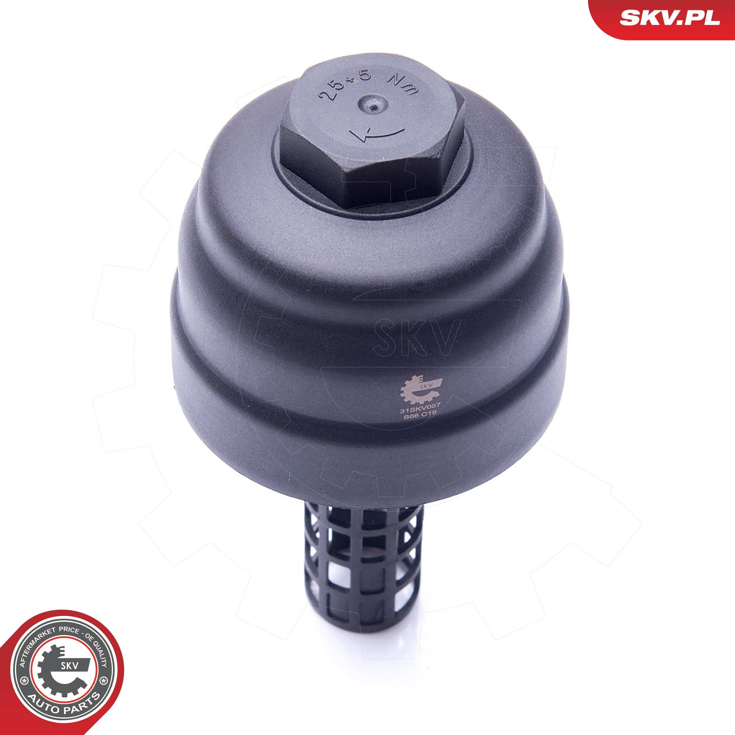 Image of Filtro de aceite Cap ; AUDI A4 A5 A6 A7 A8 Q5 Q7 ; 06E115433