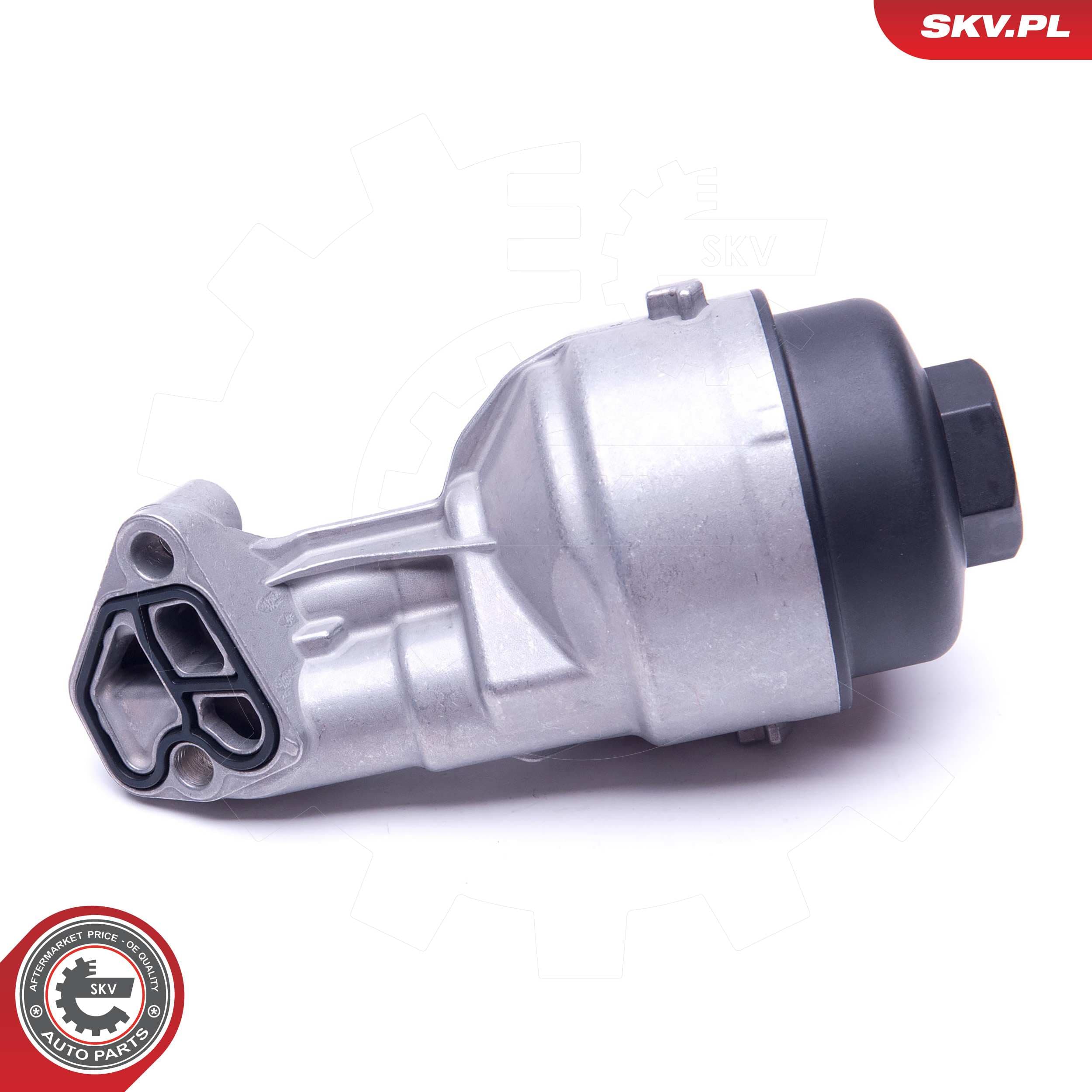 Image of Carcasa filtro de aceite ; SEAT Cordoba Ibiza Toledo SKODA Fabia Rapid Roomster VW Polo ; 03D115403D