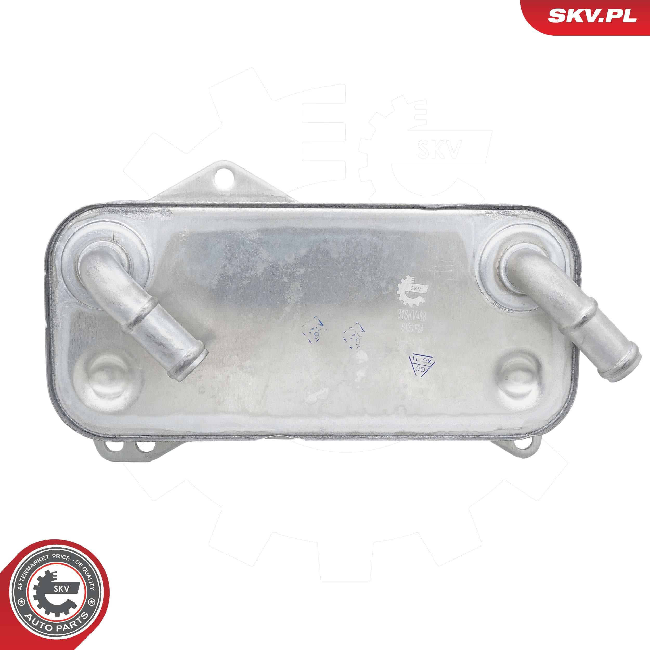 Image of Radiateur D'huile ; AUDI A3 Q3 TT SEAT Alhambra VW Tiguan Sharan ; 0BH317019
