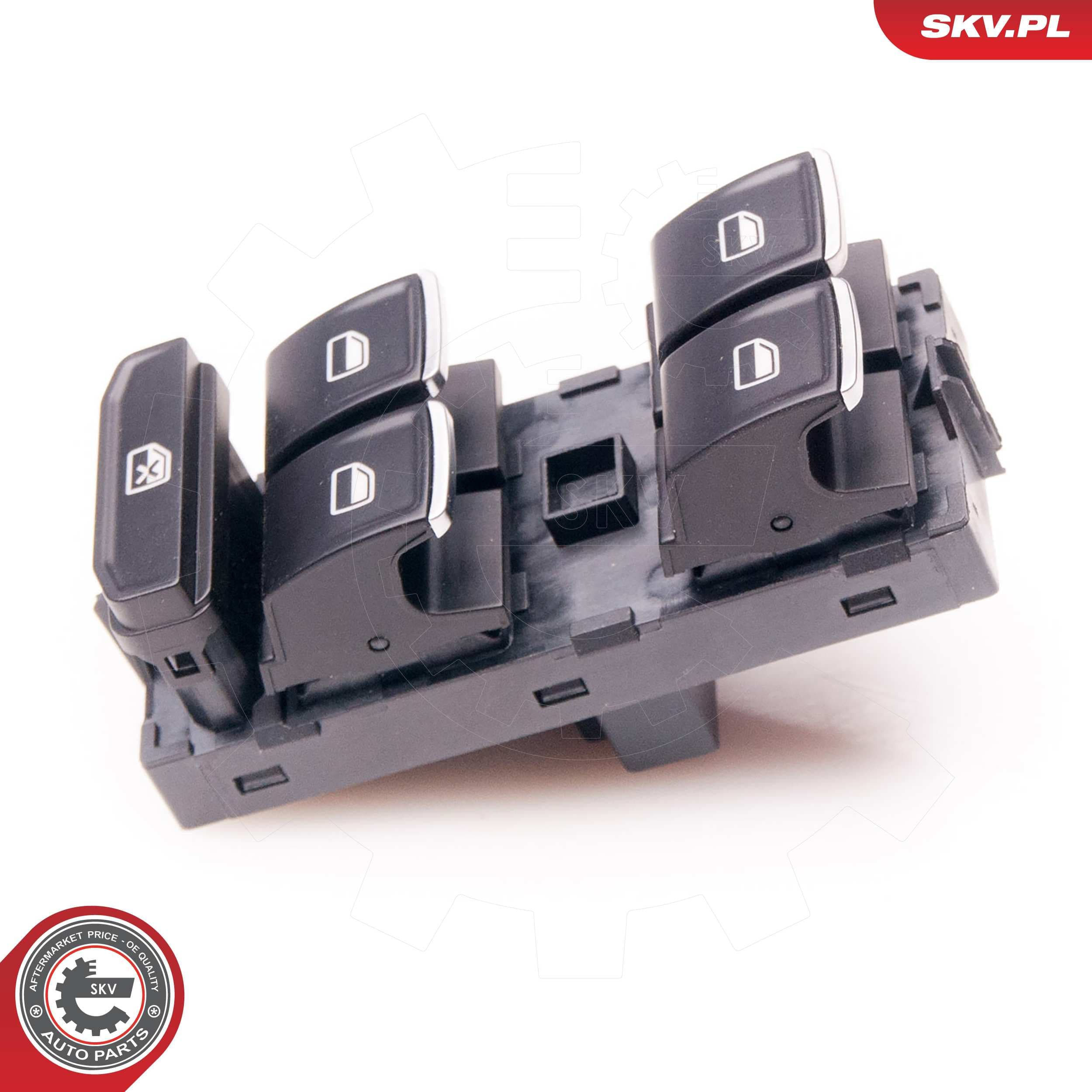 Image of Electric car window control ; VW Golf VII Alltrack Sportsvan Passat ; 5GG959857A