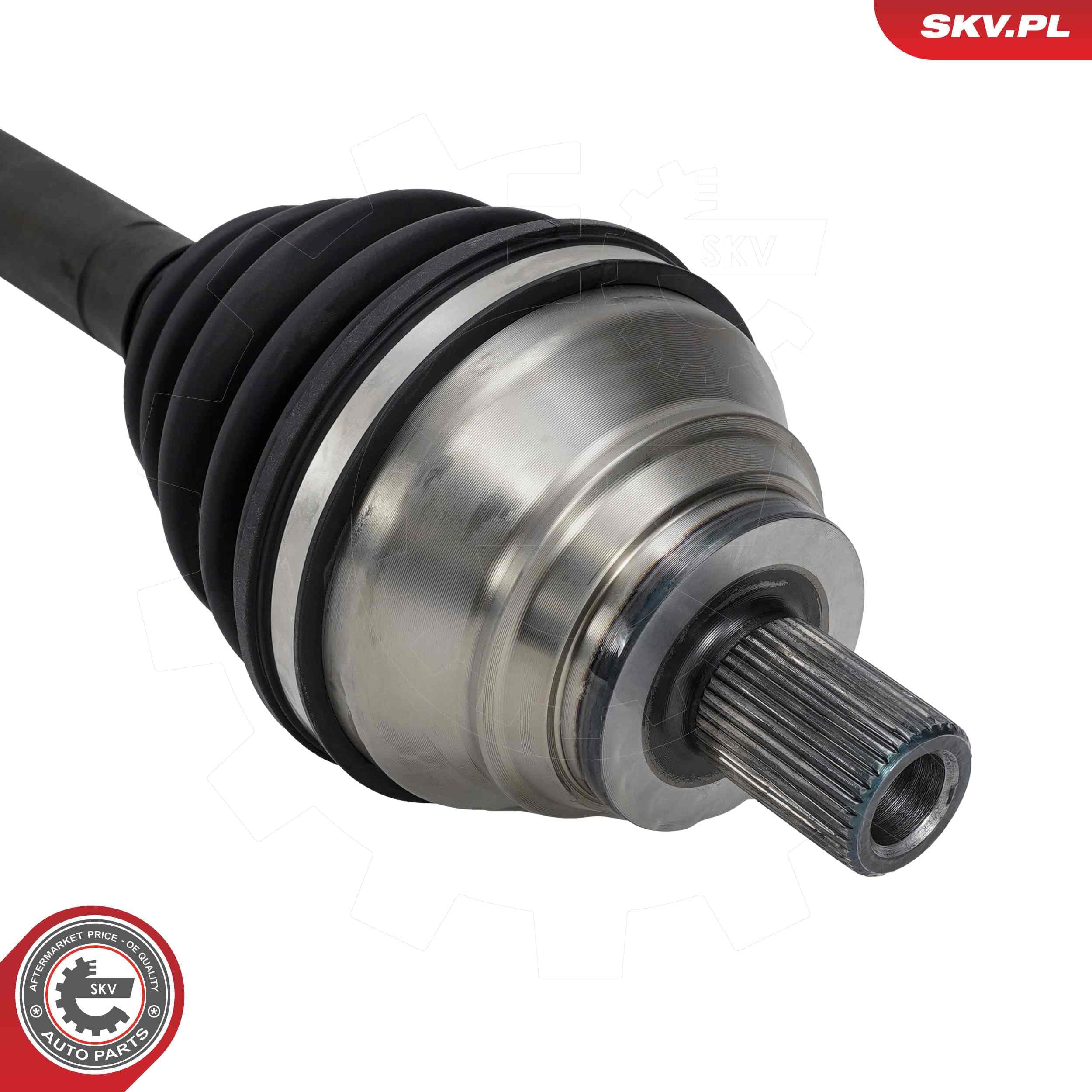 Image of Drive shaft ; AUDI A3 Q2 Q3 SEAT Alhambra Leon Toledo SKODA Octavia Superb VW Caddy Golf Passat ; 1K0407271BJ