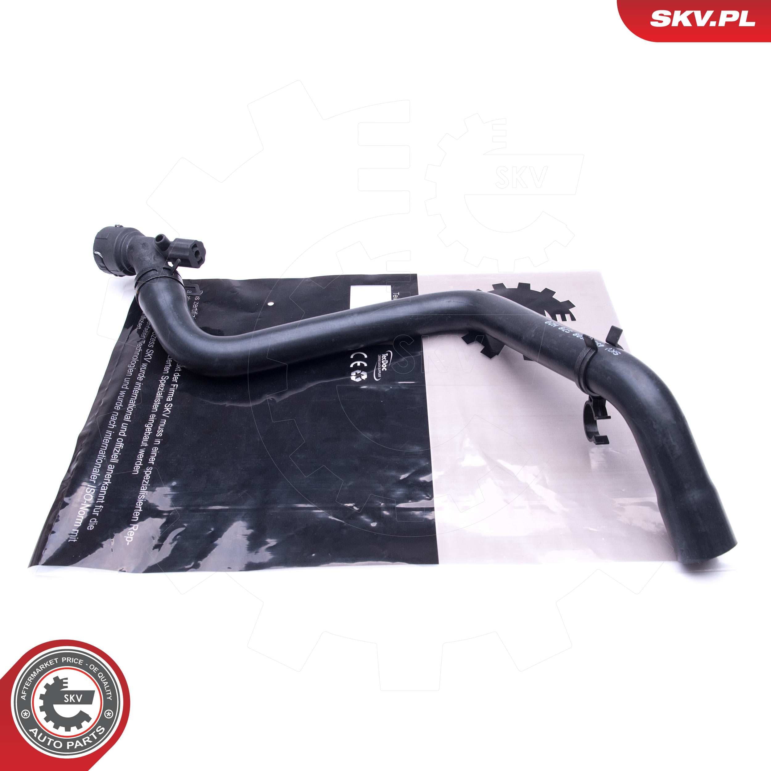 Image of Durite de radiateur ; AUDI A3 SEAT Leon Toledo II SKODA Octavia I VW Bora Golf IV ; 1J0122051