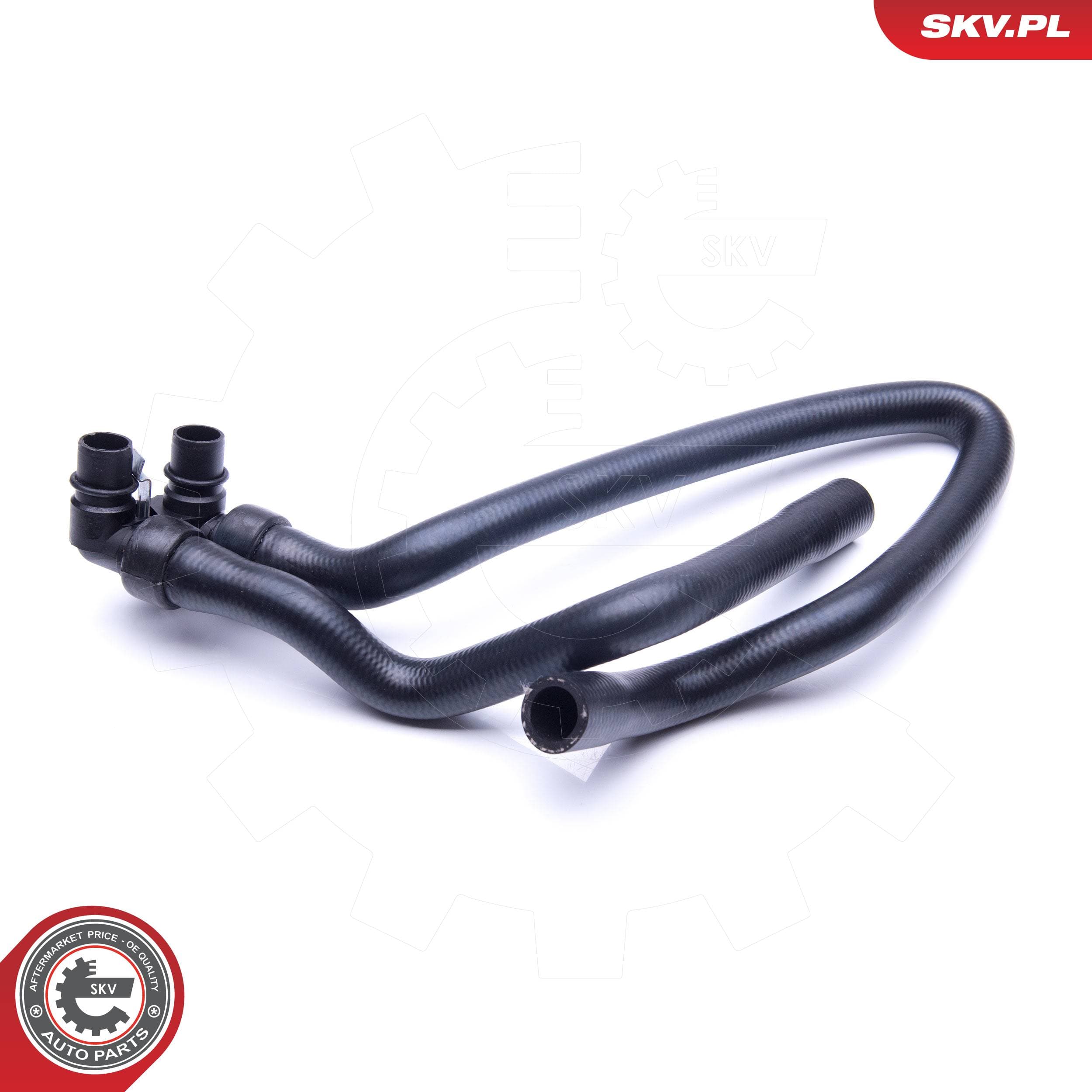 Image of Durite de radiateur ; CITROEN Berlingo Xsara 1.9 d PEUGEOT Partner 1.9 d  ; 6466.63