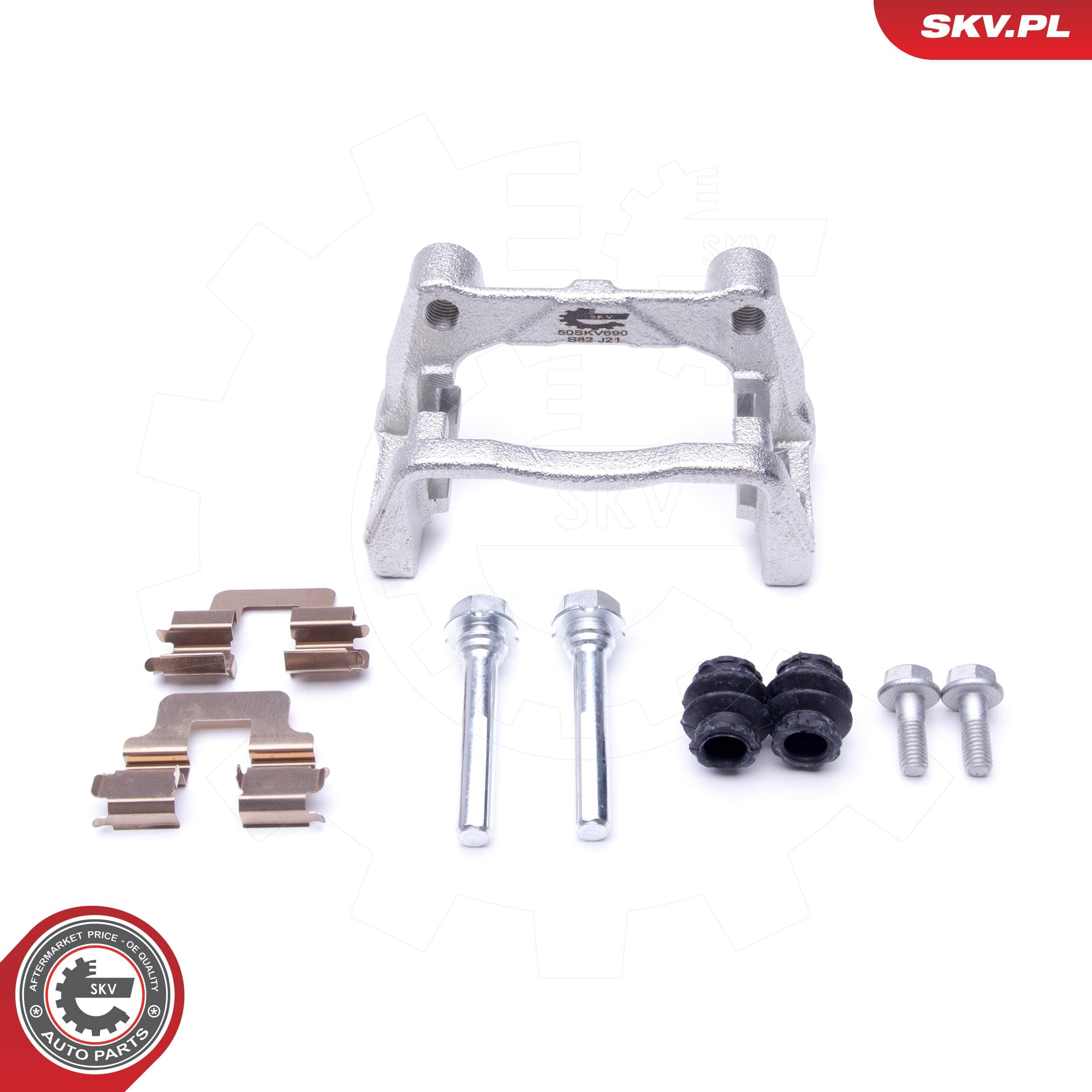 Image of Soporte, pinza de freno ; trasera ; OPEL Astra G H J Combo Meriva A B Zafira A B ; 93161277