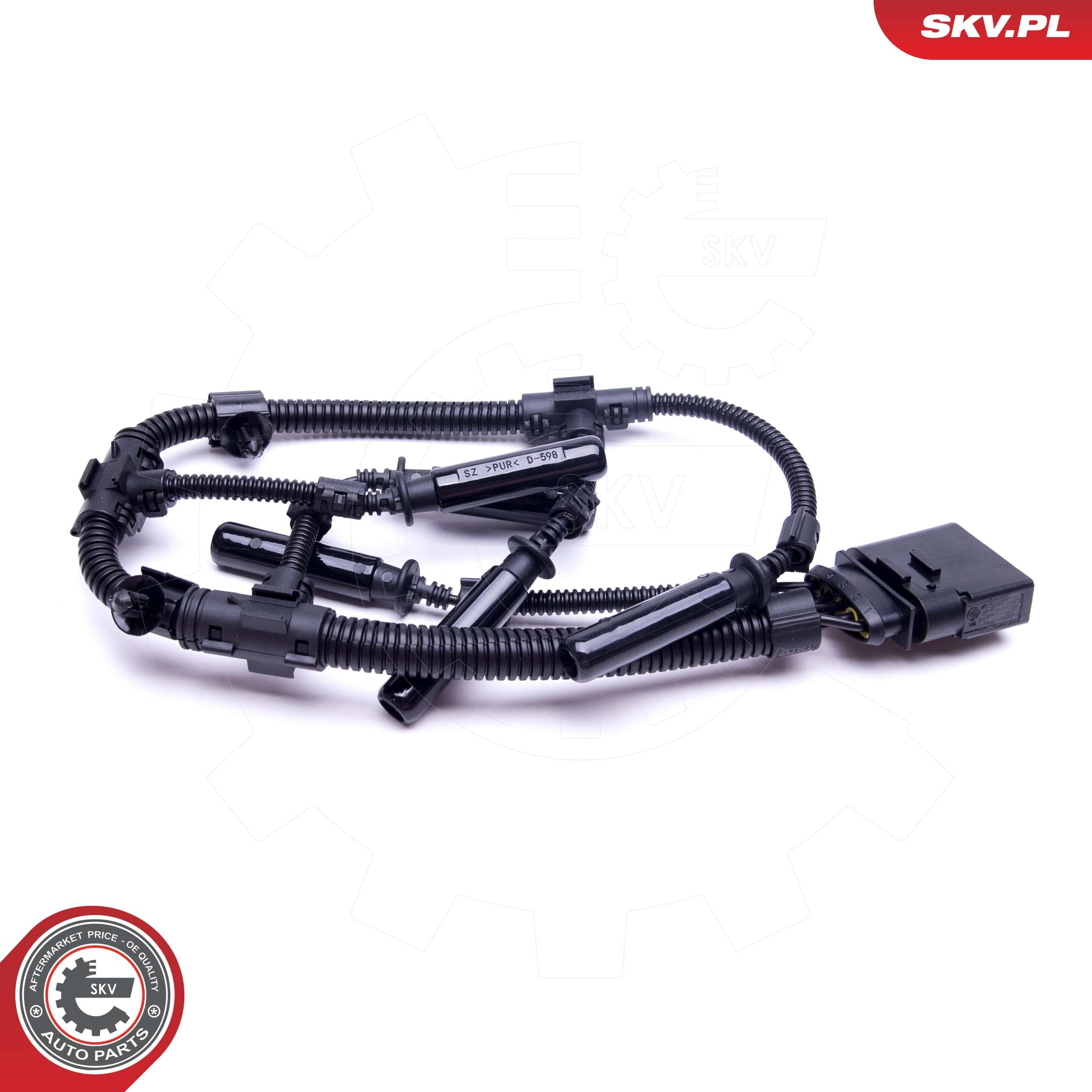 Image of Harnais Diesel De Bougie De Préchauffage De Moteur ; VW Transporter V ; 2.5 diesel ; 070971277B