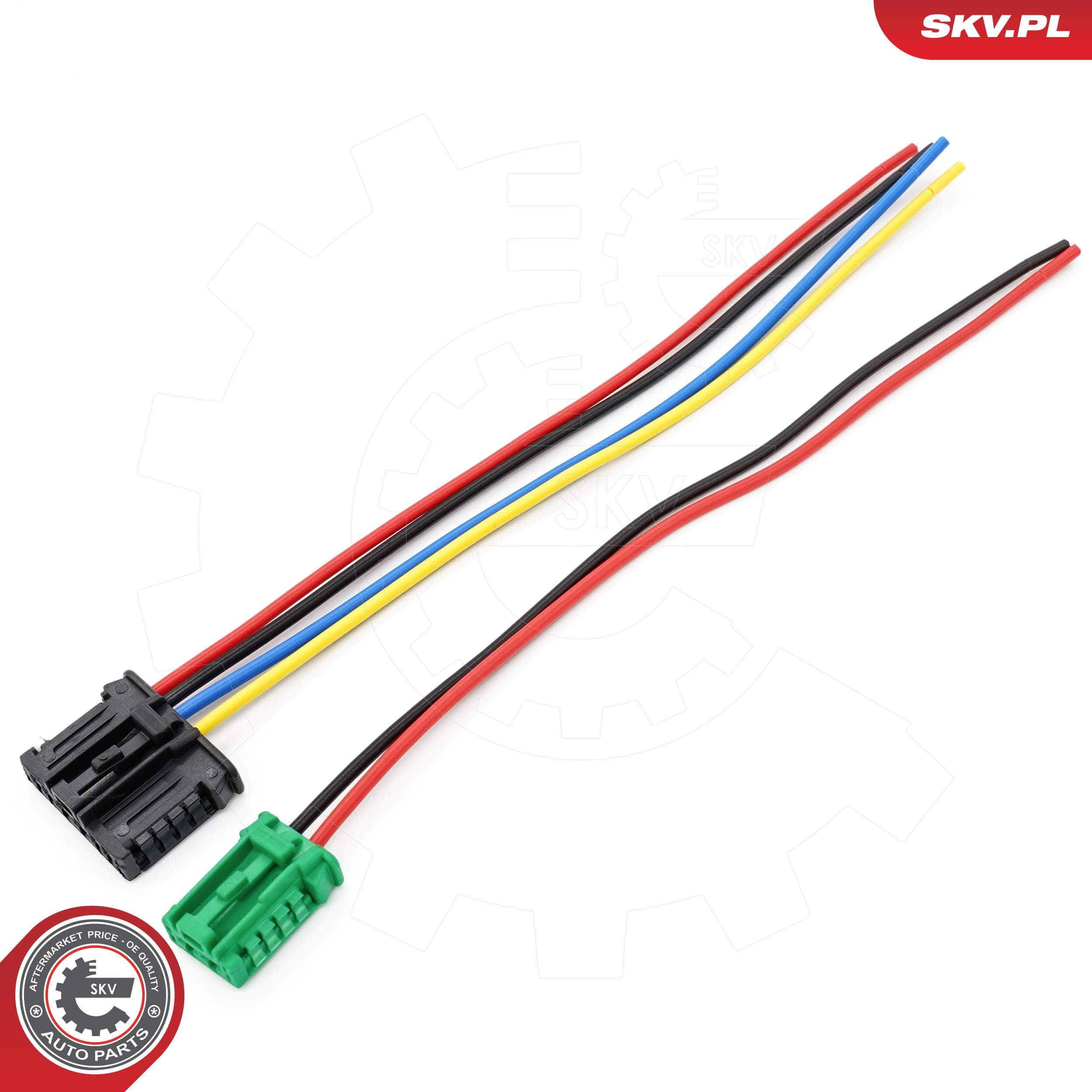 Image of Reparatursatz, Kabelsatz ; CITROEN C2 C3 C5 PEUGEOT 107 207 406 407 RENAULT ; 6441L2