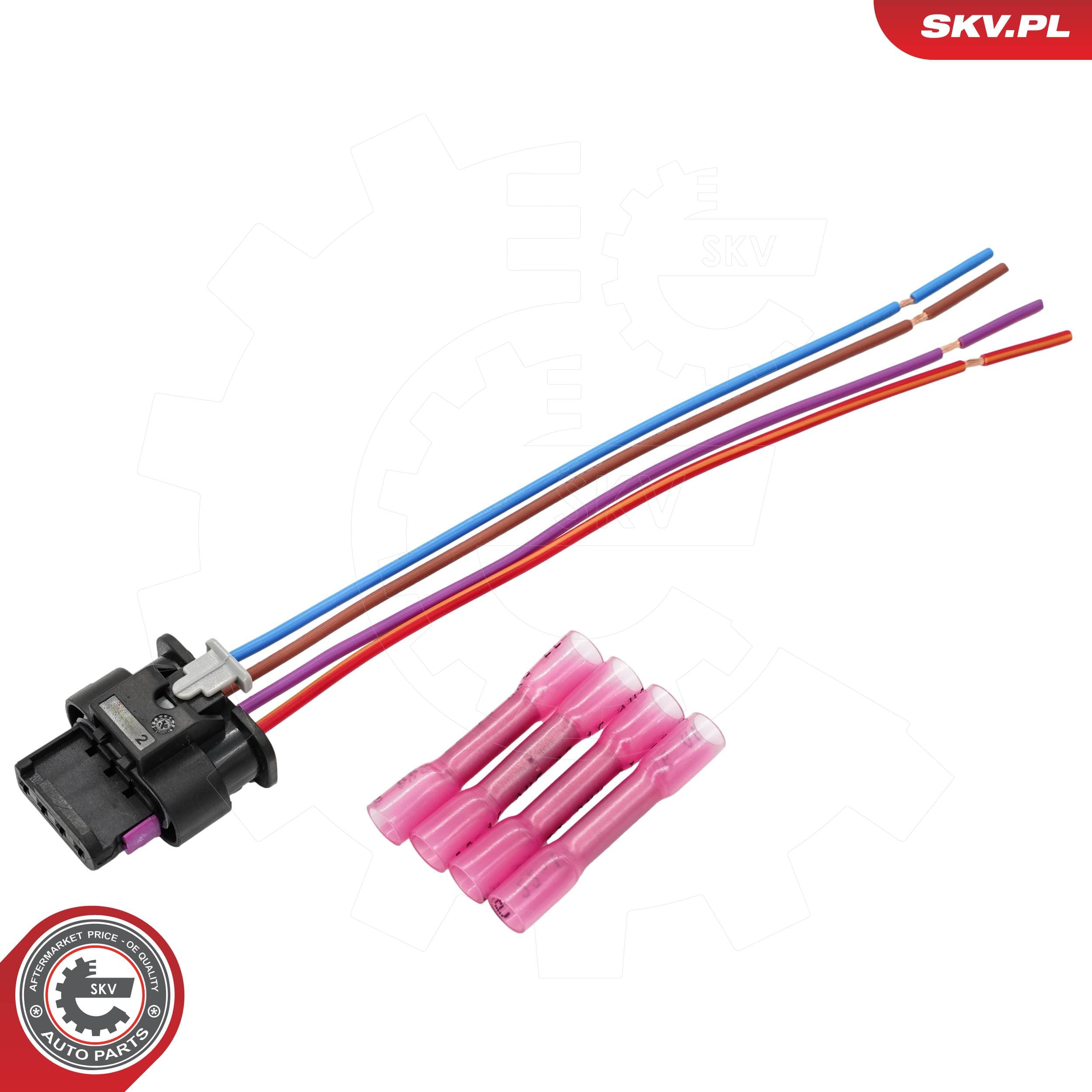 Image of Kit de reparación cables ; AUDI VW SEAT SKODA  ; 4F0973704