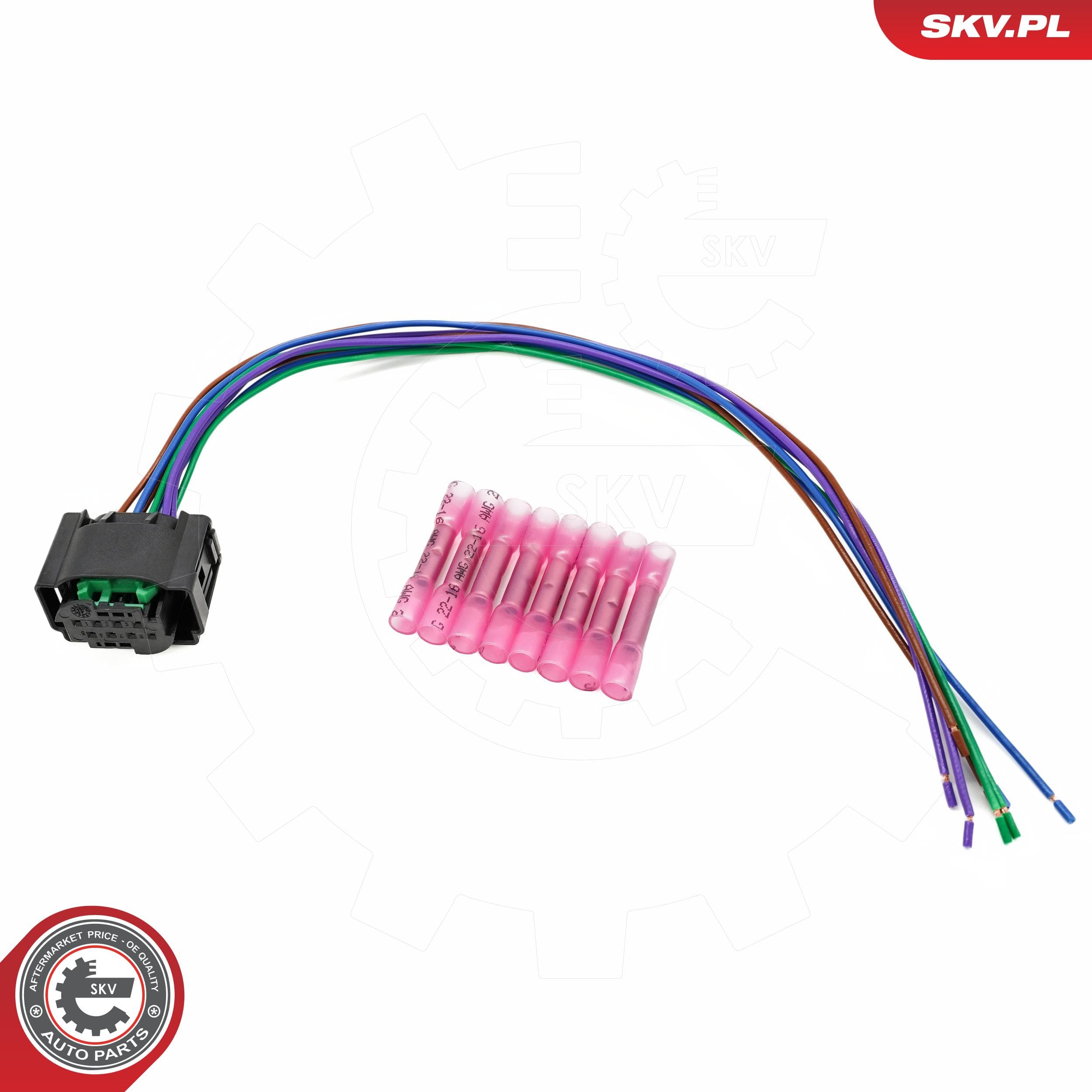 Image of Kit de montage, kit de câbles ; AUDI SEAT SKODA VW  ; 4F0972708