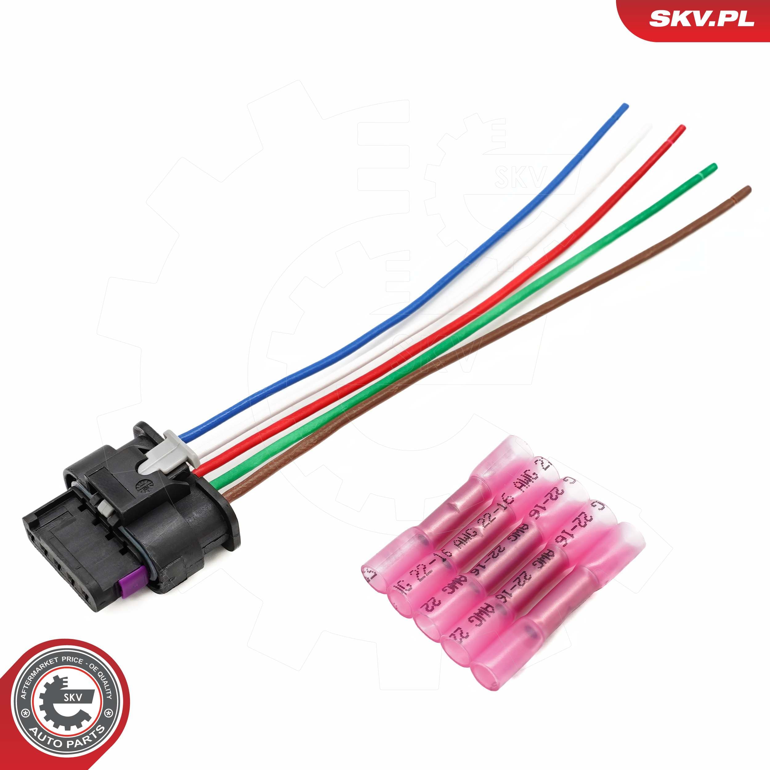 Image of Kit de reparación cables ; AUDI SEAT SKODA VW  ; 4F0973705