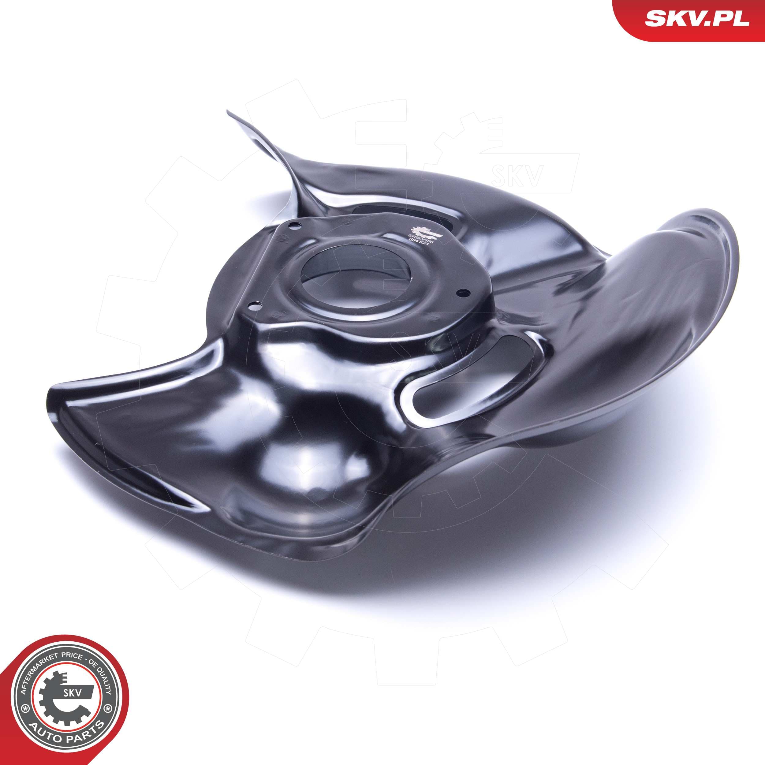 Image of Déflecteur, disque de frein ; MERCEDES 124 190 (W201) E-Class (W124) SL (R107) ; 1244201344