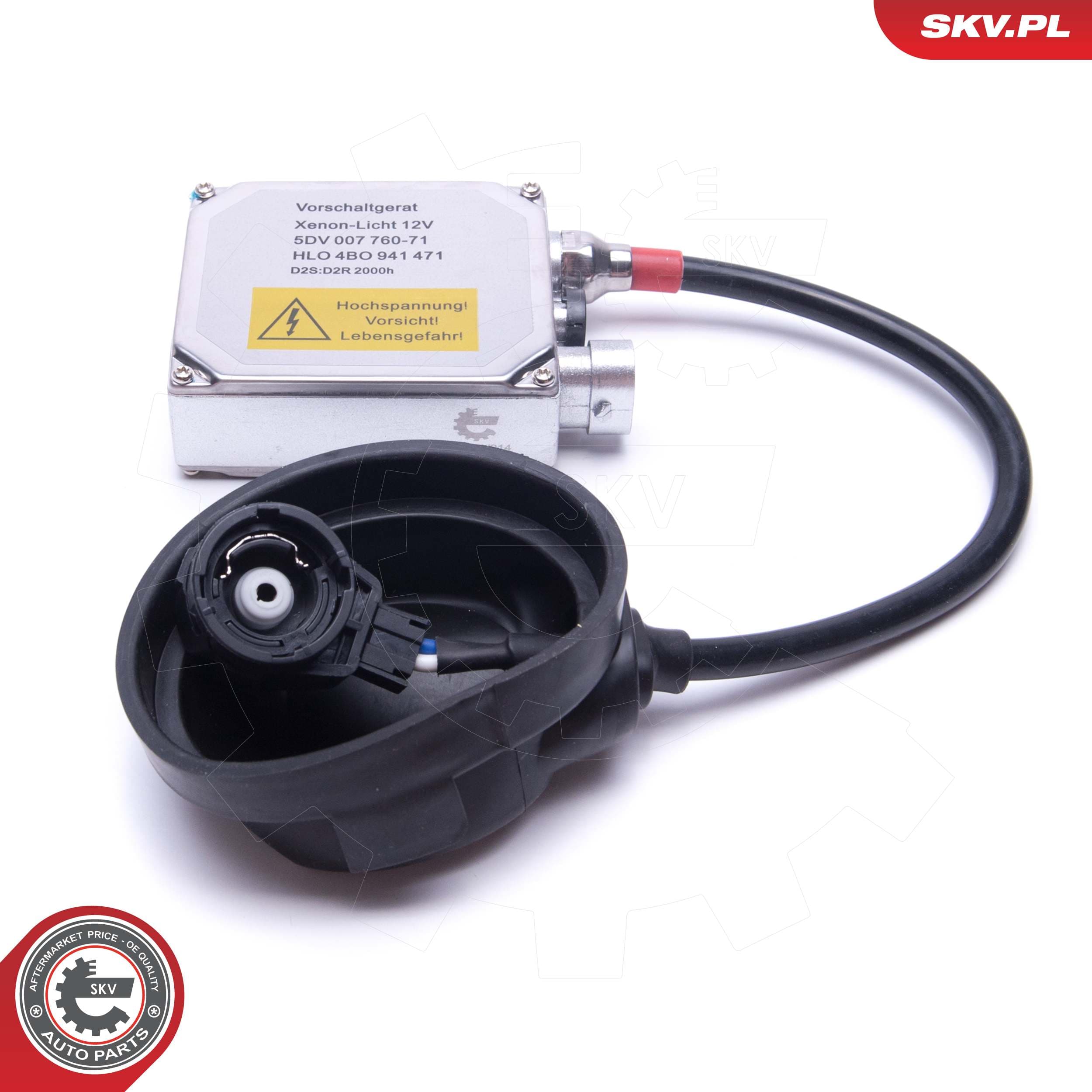 Image of Module / ballast, xenon ; AUDI BMW KIA LANCIA MERCEDES OPEL SKODA VOLVO VW ; 63128386960