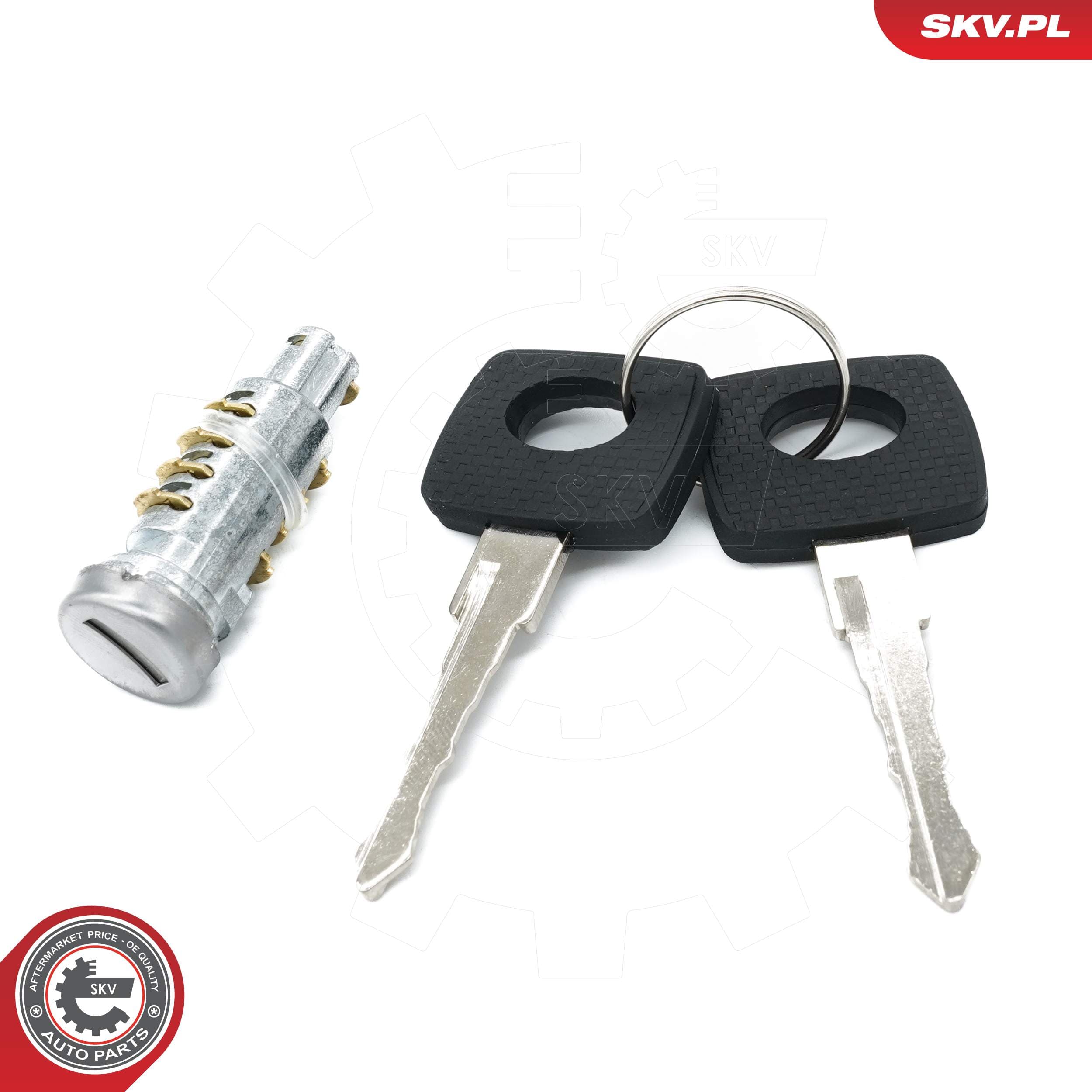 Image of Inserto de cerradura de puerta ; AUDI A6 A8 BMW 5 MERCEDES  E VW LTE RENAULT Master  ; 6707600205