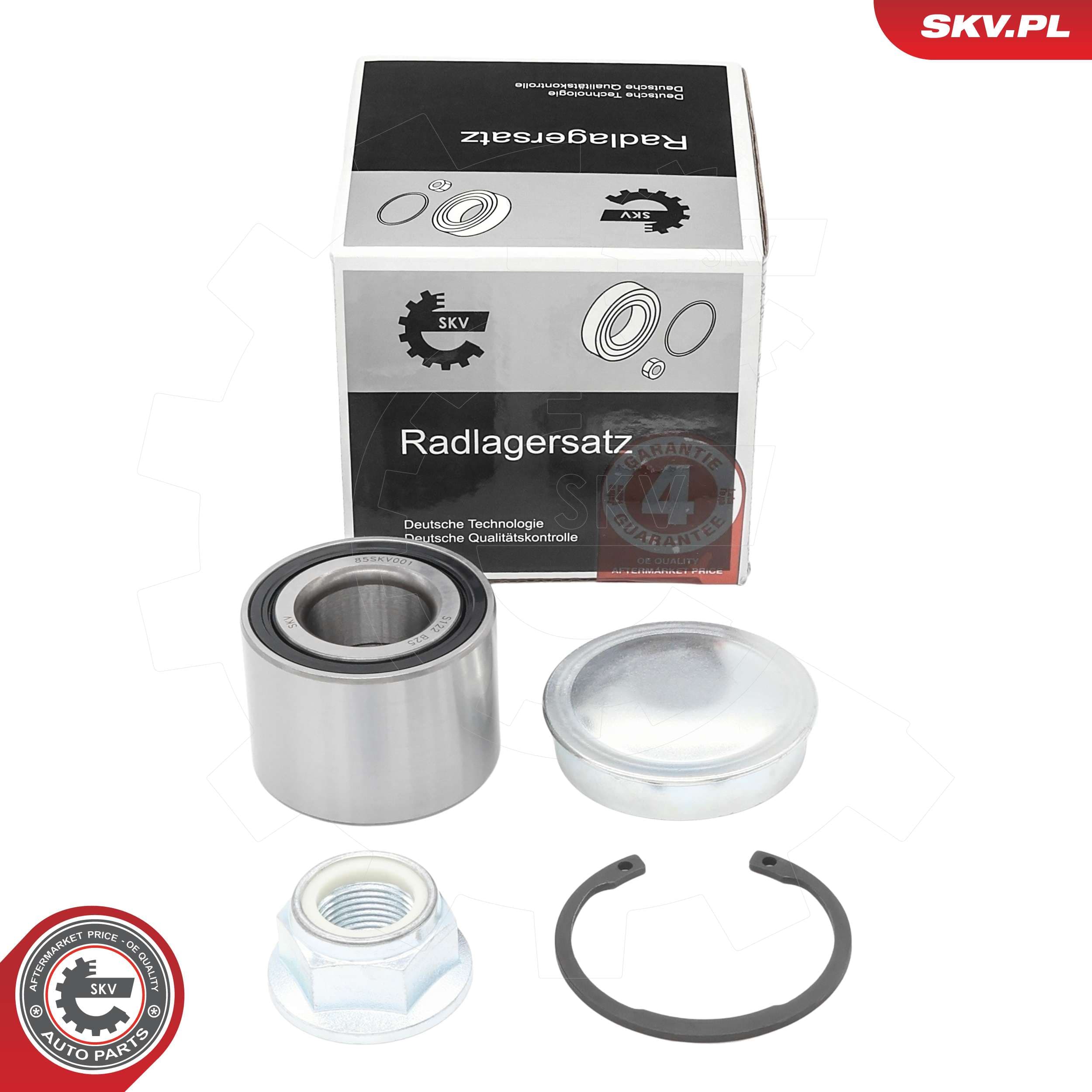 Image of Wheel bearing kit ; DACIA Logan Sandero Nissan Micra C+C Micra III Note Clio ; 373021