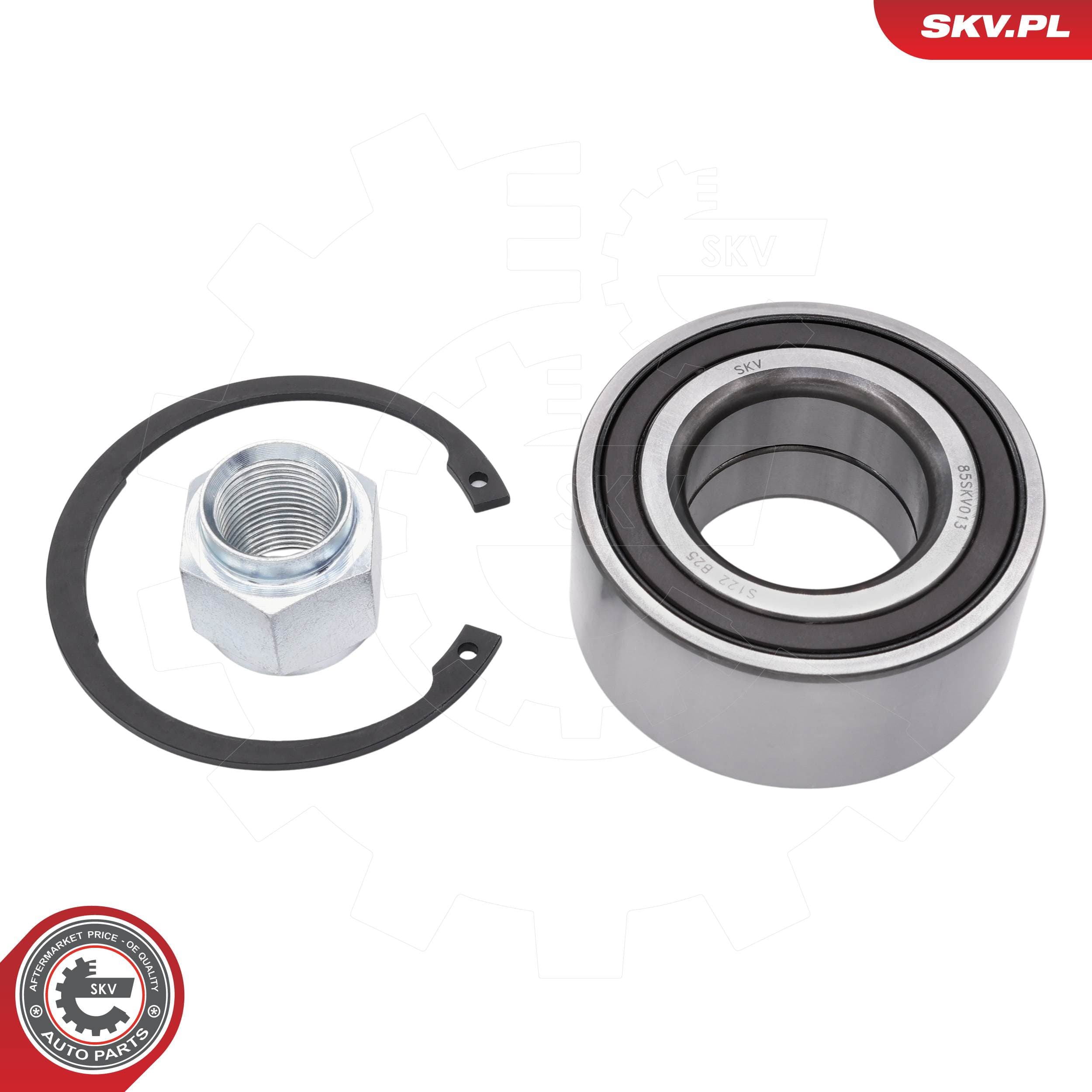 Image of Wheel bearing kit ; CITROEN C-Elysee C2 C3 C4 PEUGEOT 1007 2008 207 208 301 ; 3350.72