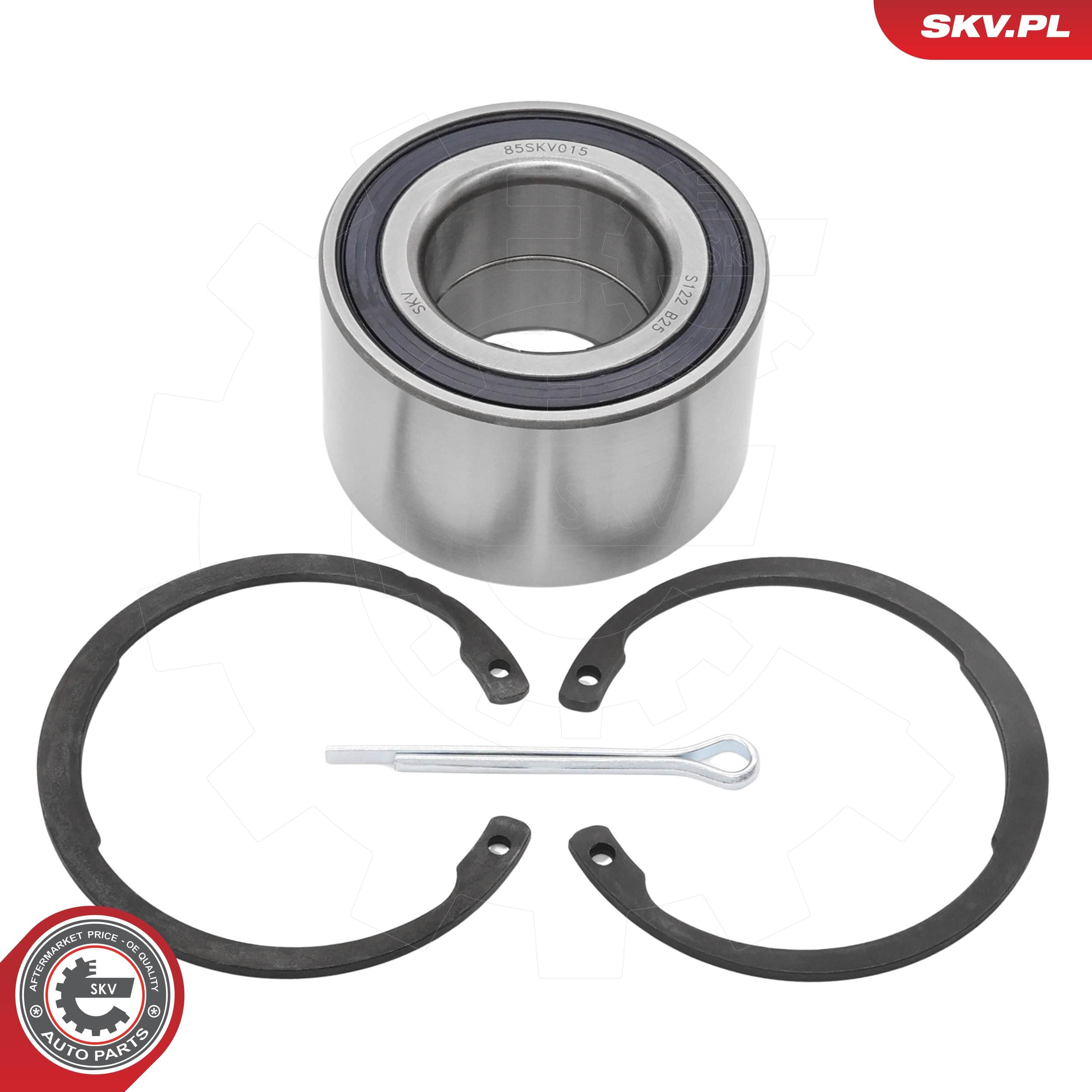 Image of Wheel bearing kit ; CHEVROLET Aveo Kalos OPEL Kadett Corsa A ; 94535247