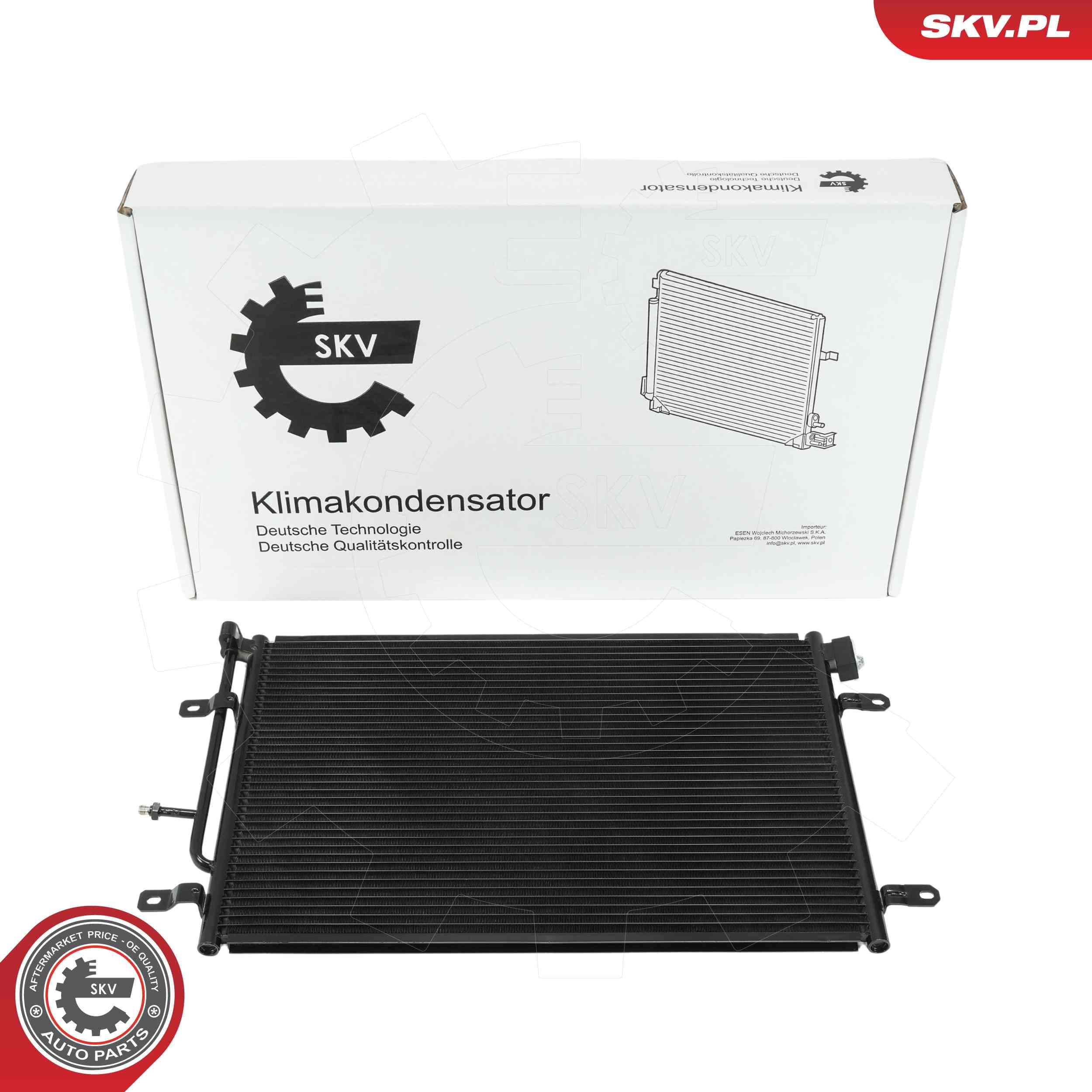 Image of Condenseur de climatisation ; AUDI A4 B6 B7 SEAT Exeo ; 8E0260403H