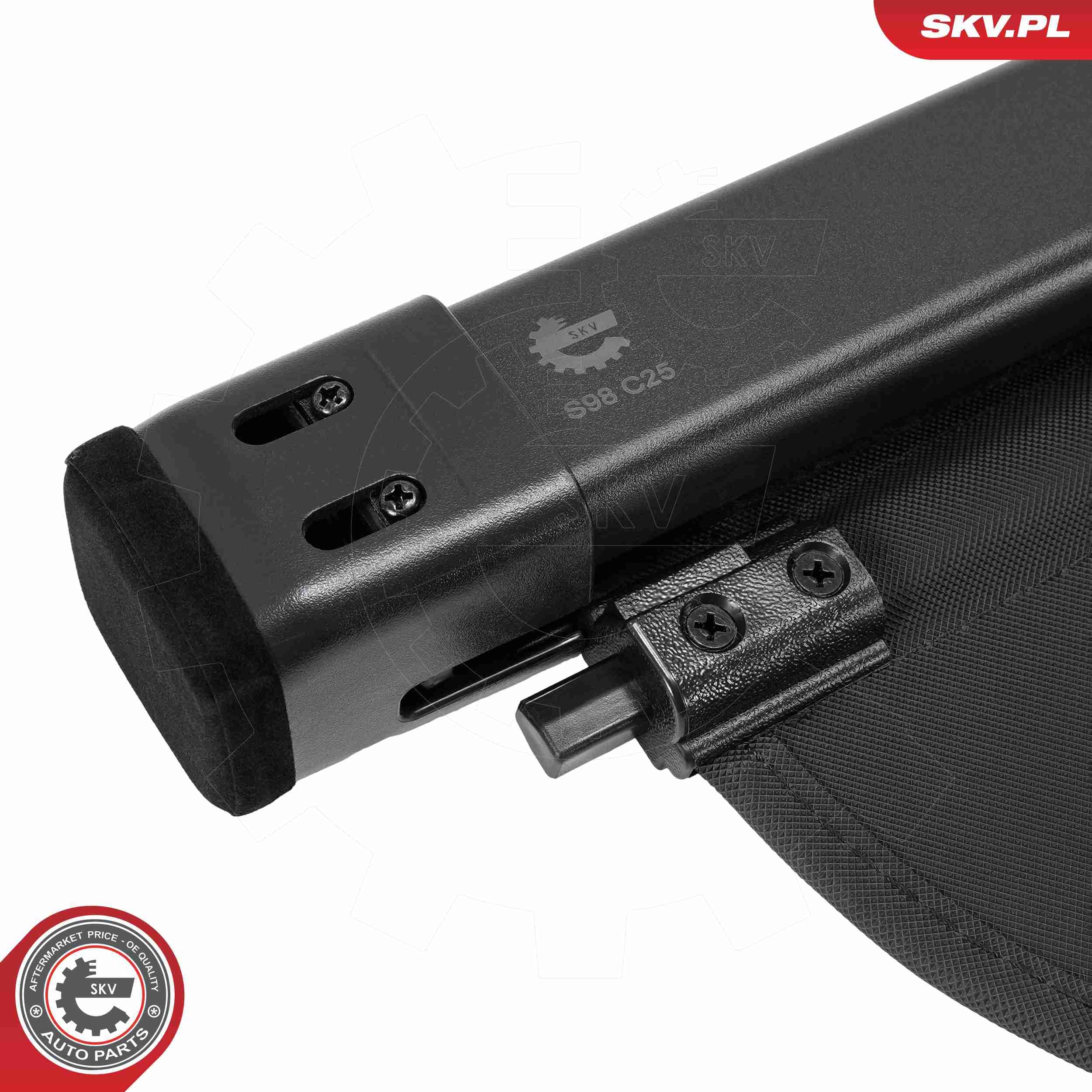 Image of Rear parcel shelf load cover slider ; TOYOTA Prius 2015-2023 ; 6491047060C0