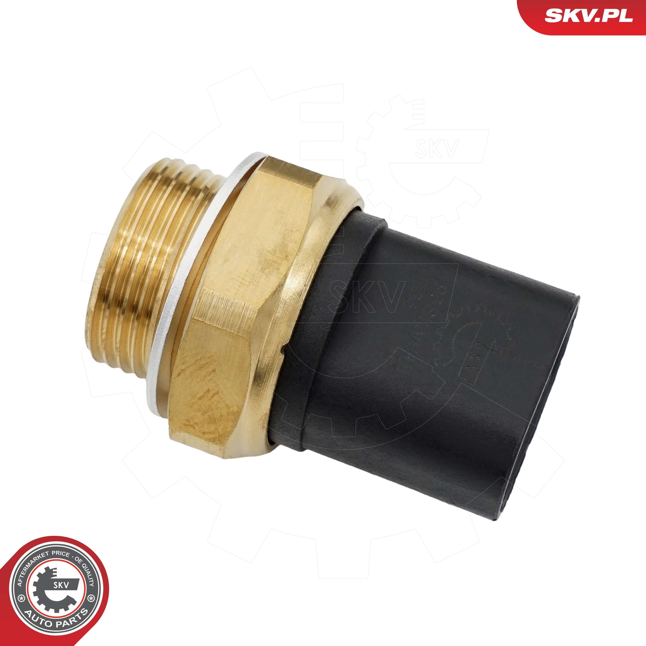 Image of Interrupteur du ventilateur du radiateur ; ALFA ROMEO 145 146 155 33 CITROEN C25 Jumper FIAT Albea Brava Bravo Croma PEUGEOT J5 ; 46520219