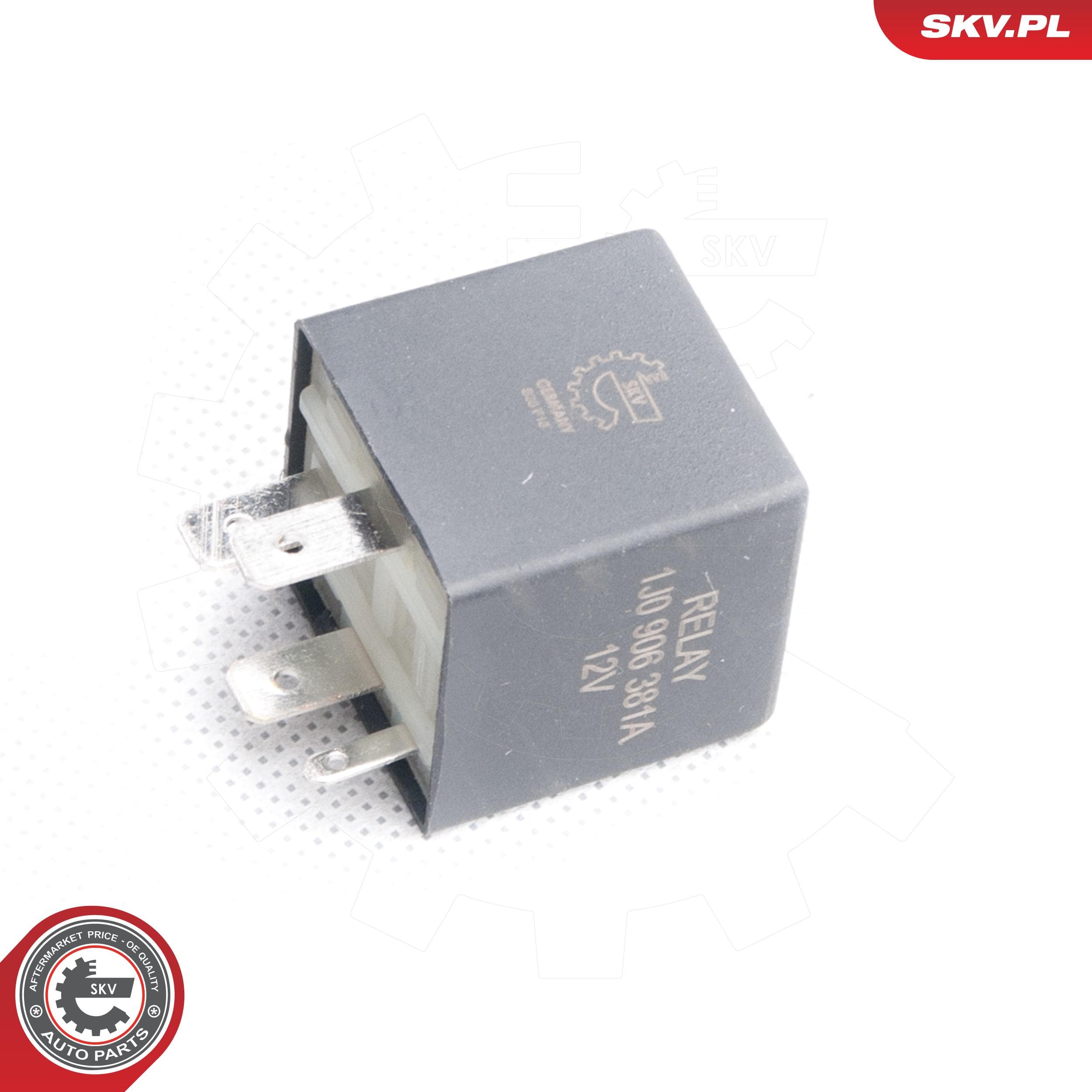 Image of Relé, bomba de combustible ; AUDI SEAT SKODA VW ; 1J0906381A