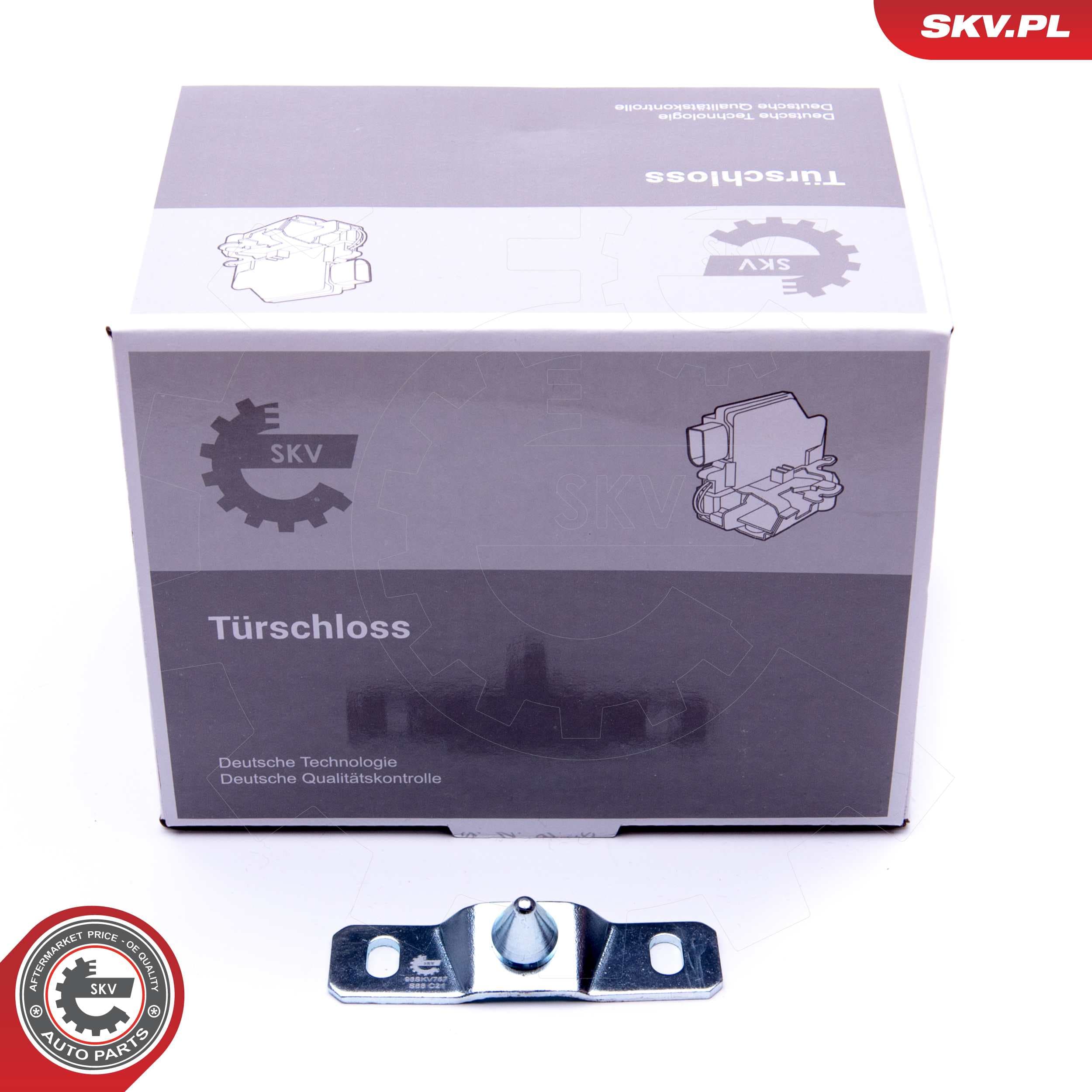Image of Loquet de serrure de porte ; CITROEN Jumper FIAT Ducato PEUGEOT Boxer ; 1313566080
