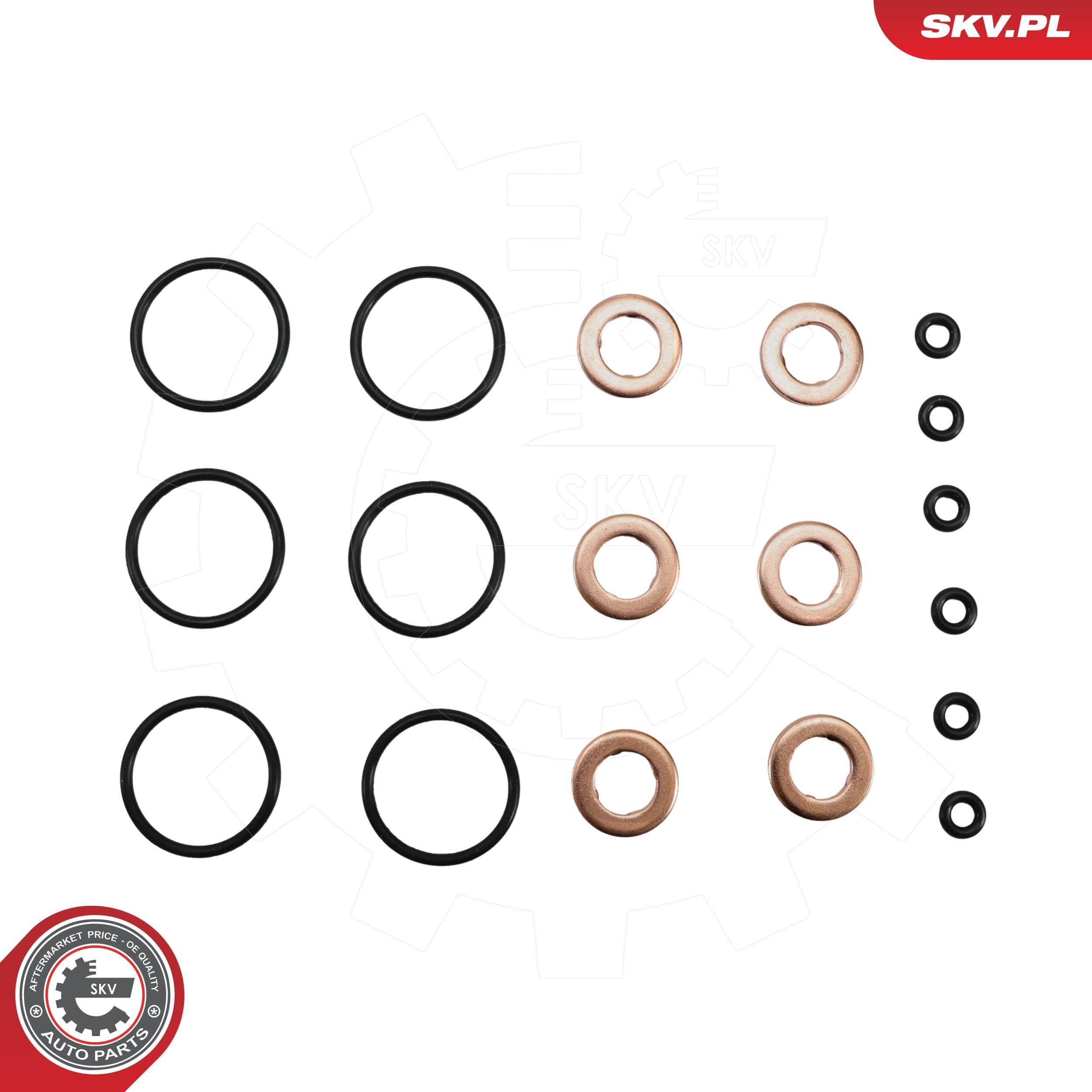 Image of Injector repair kit ; AUDI A4 B7 A6 C6 A8 D3 Q7 VW Touareg Phaeton ; 445115018