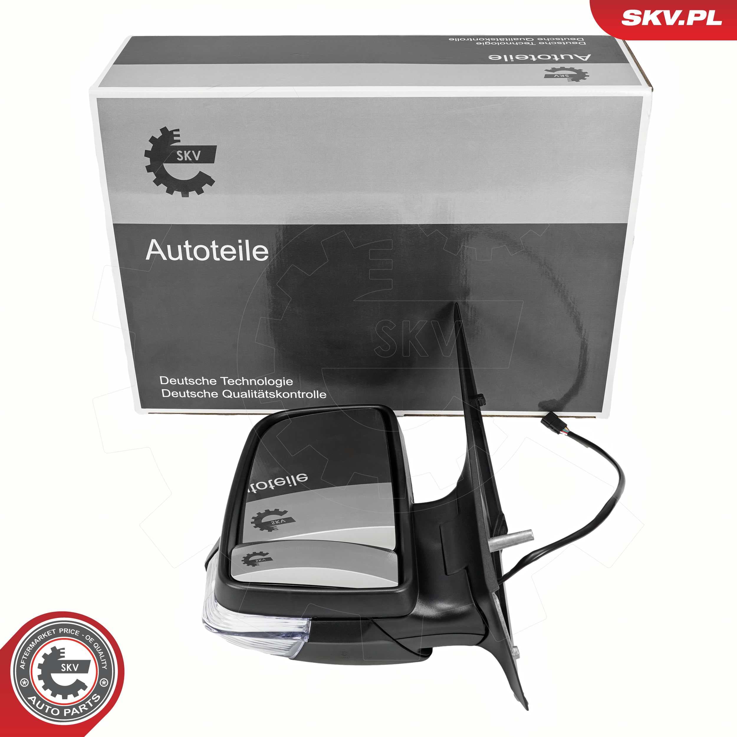 Image of Miroir extérieur  ; MERCEDES-BENZ Sprinter VW Crafter ; 9068106016