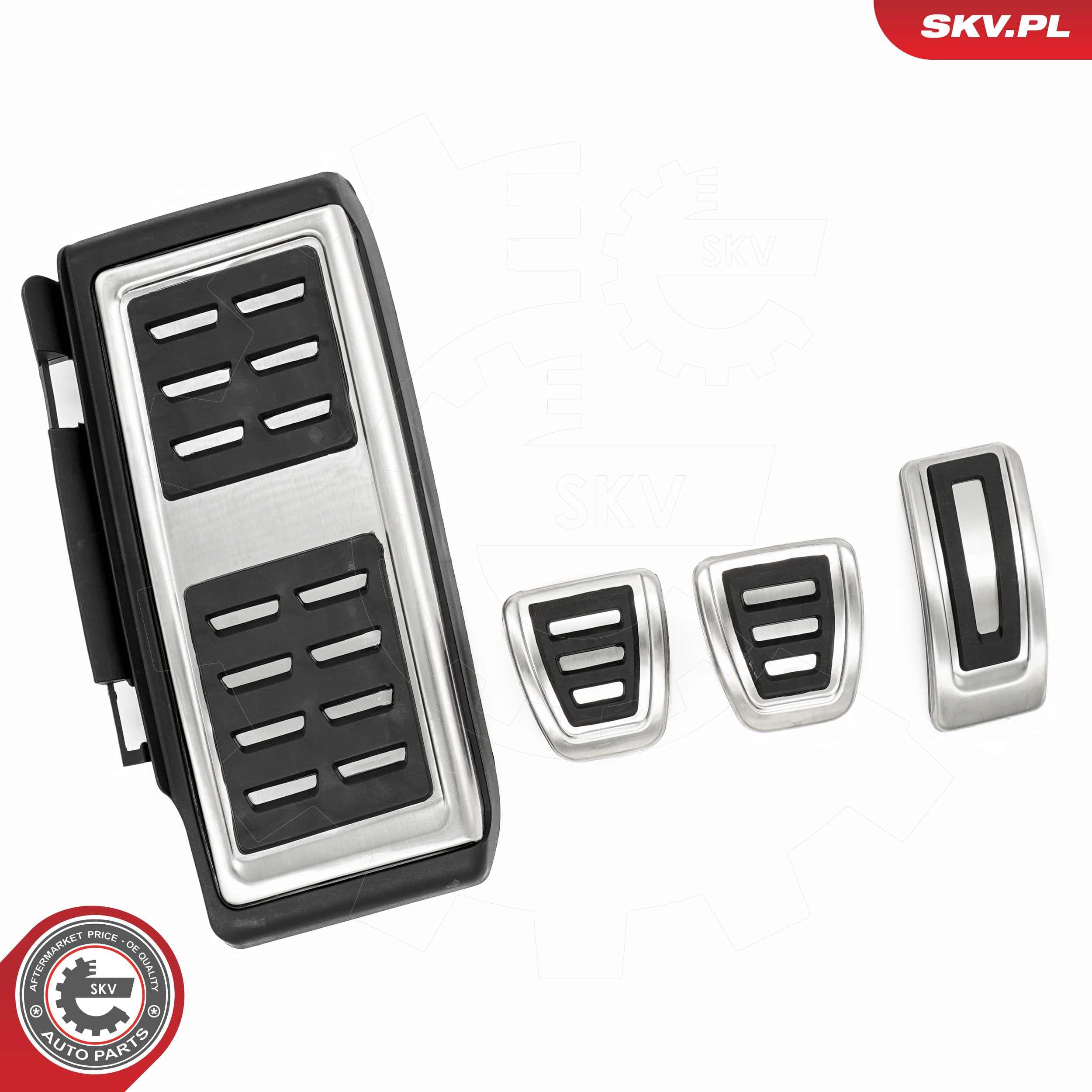 Image of Pedal pads ; AUDI A3 Q2 Q3 VW Golf VII VIII Passat Touran Polo SEAT Ateca Leon SKODA Karoq Kodiaq  ; 5Q0723131A