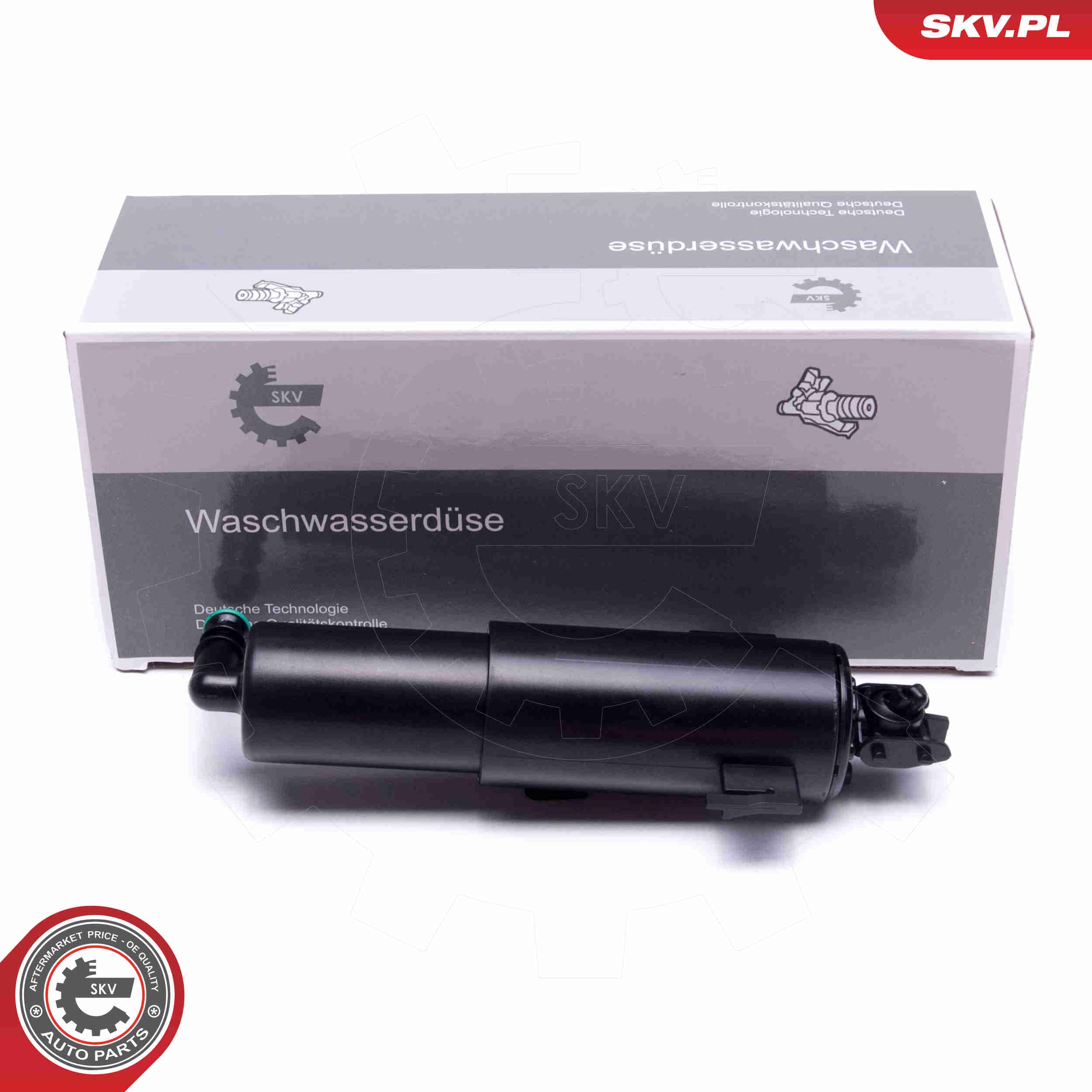 Image of Dysza spryskiwacza, czyszczenie świateł przednich