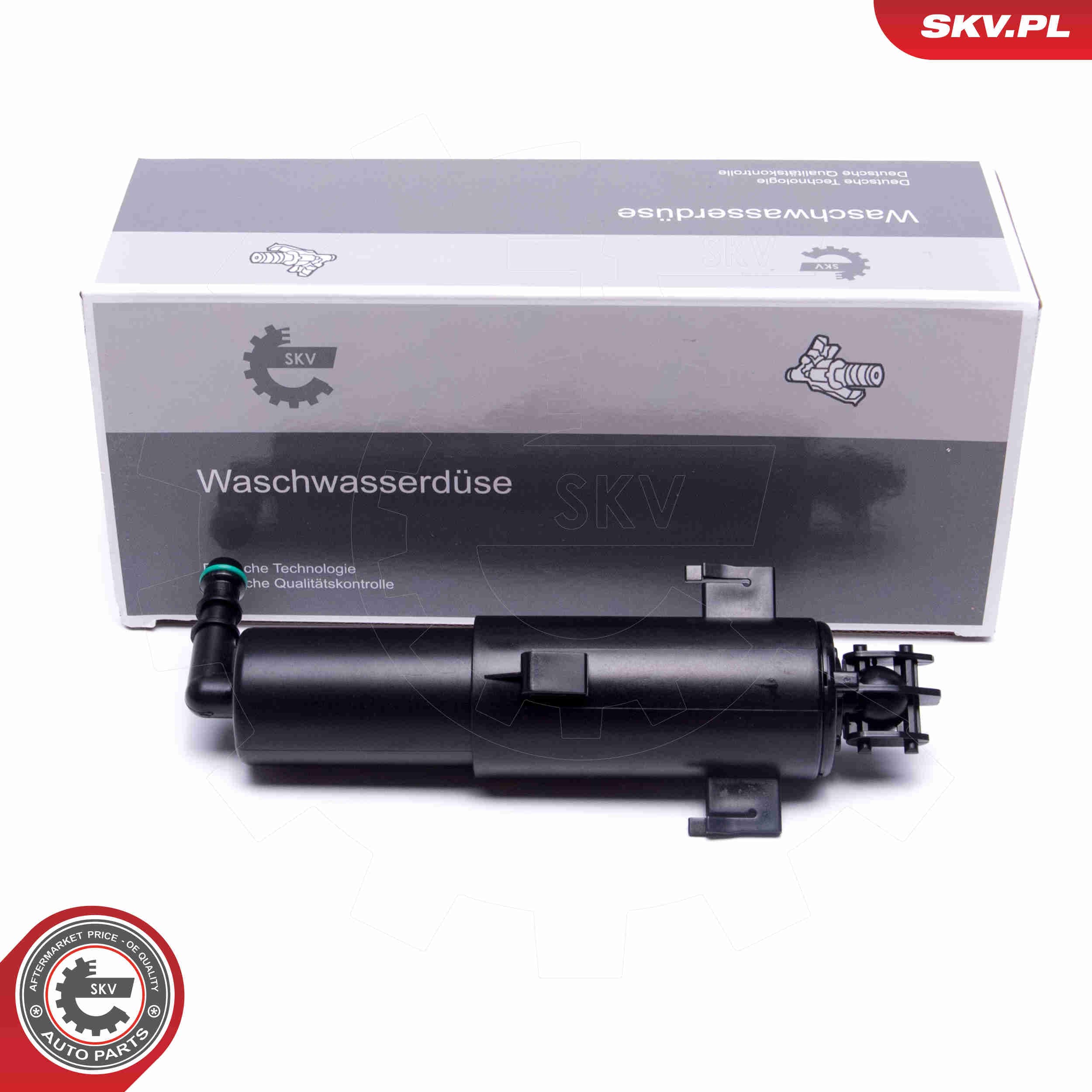 Image of Dysza spryskiwacza, czyszczenie świateł przednich