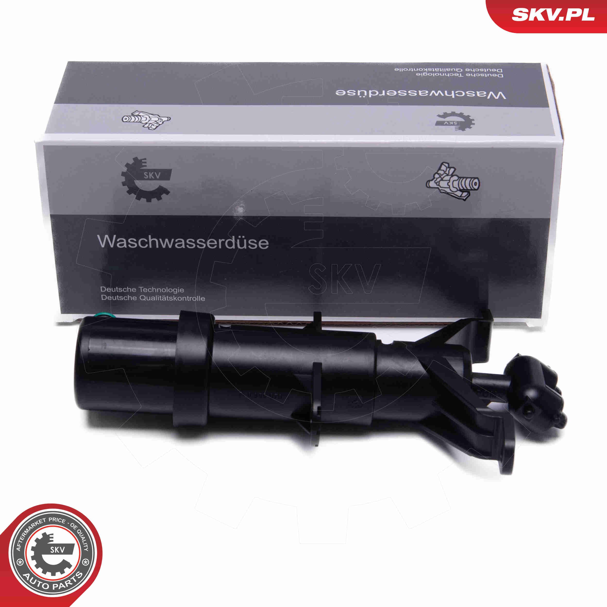 Image of Dysza spryskiwacza, czyszczenie świateł przednich