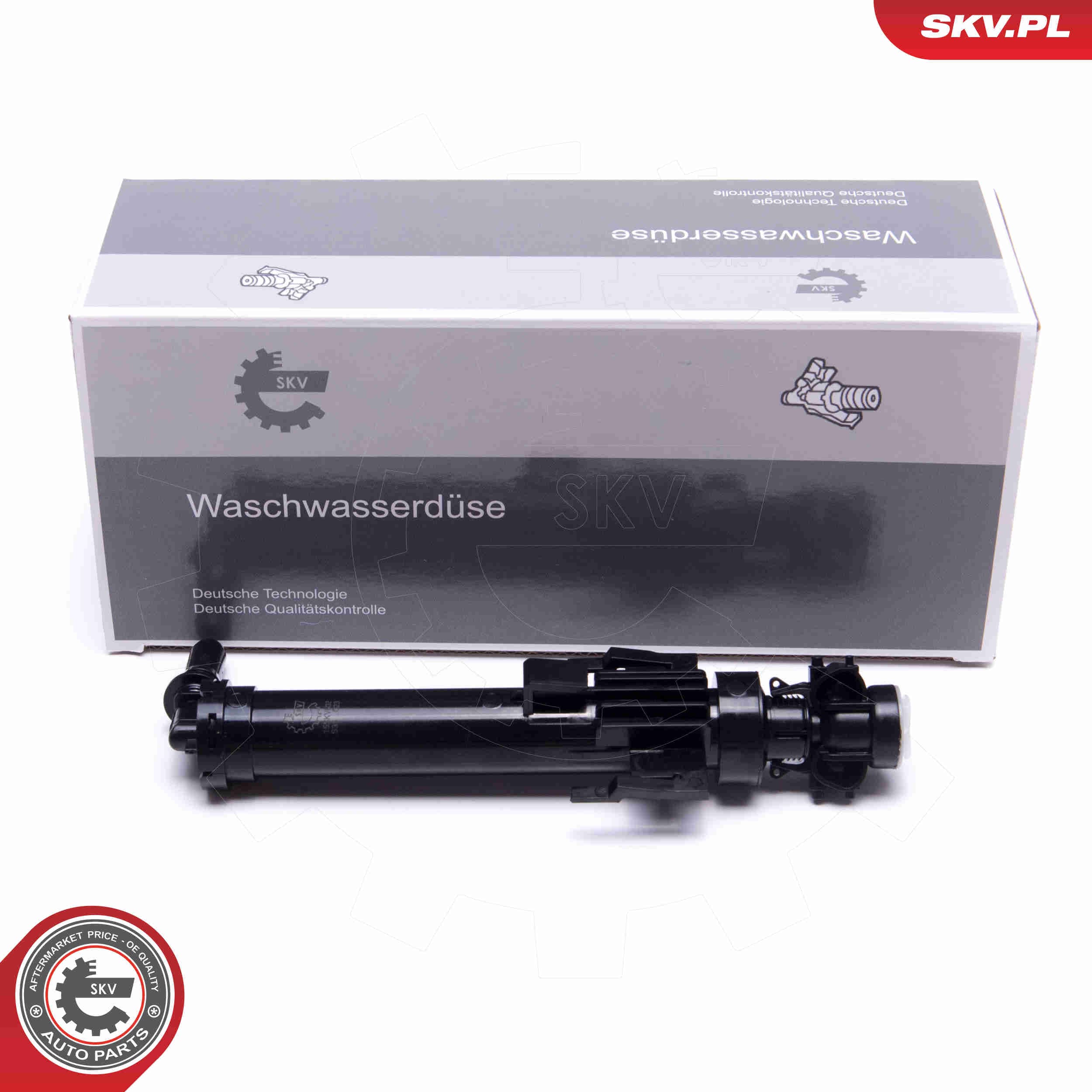 Image of Dysza spryskiwacza, czyszczenie świateł przednich