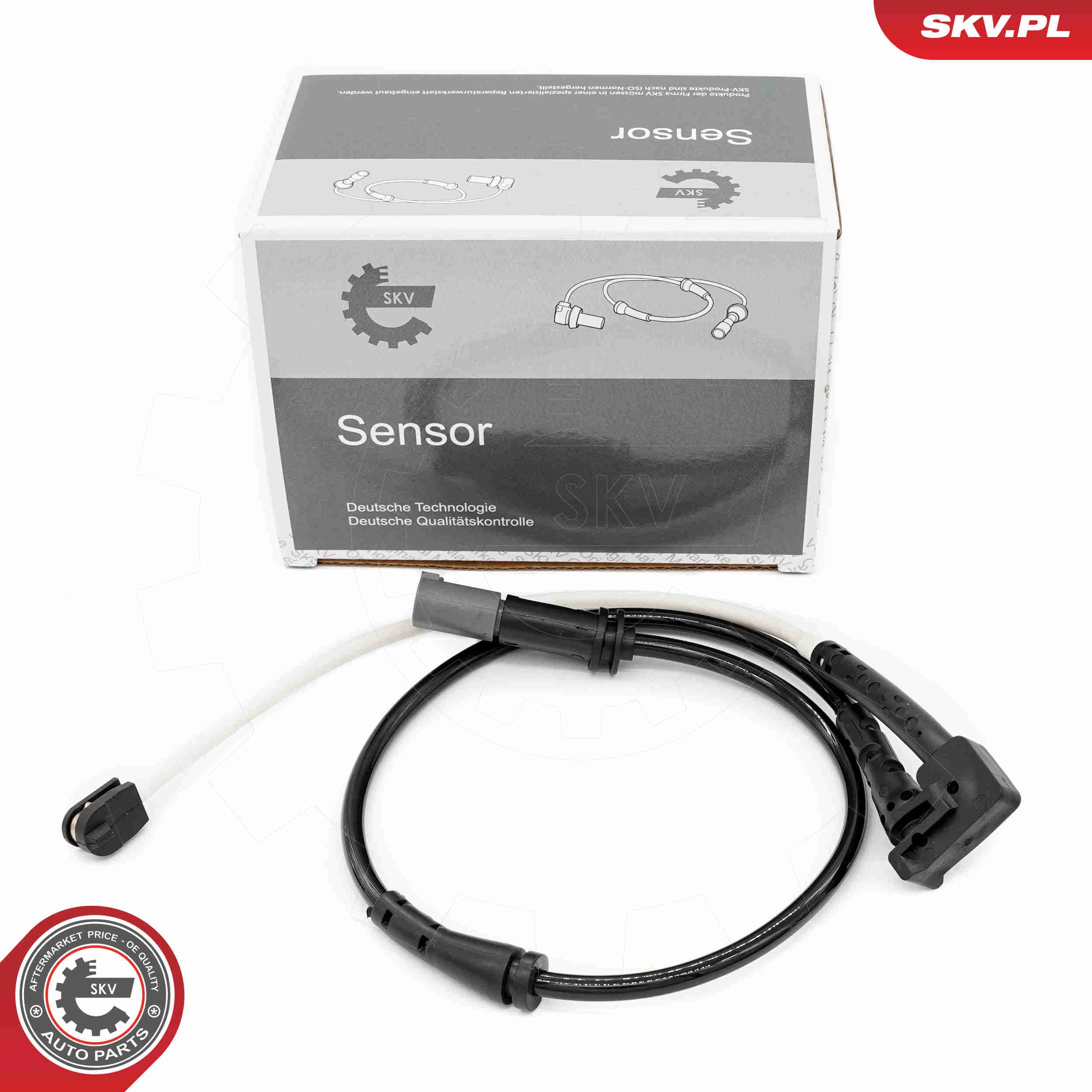 Image of Styk ostrzegawczy, zużycie okładzin hamulcowych