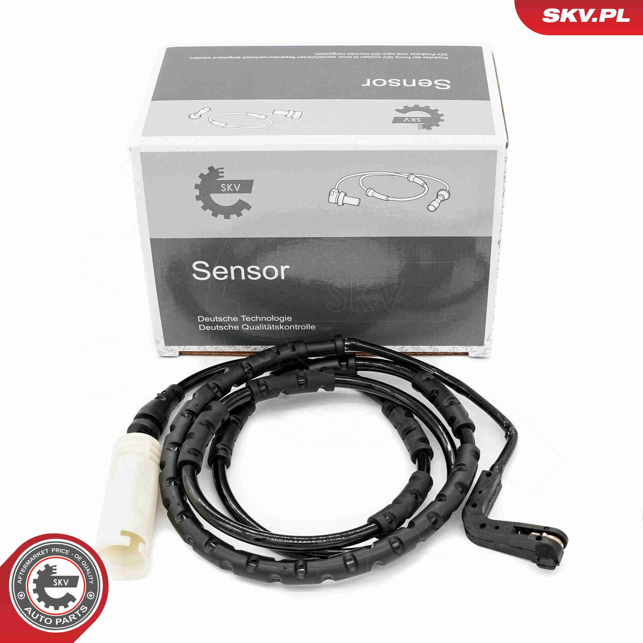 Image of Styk ostrzegawczy, zużycie okładzin hamulcowych