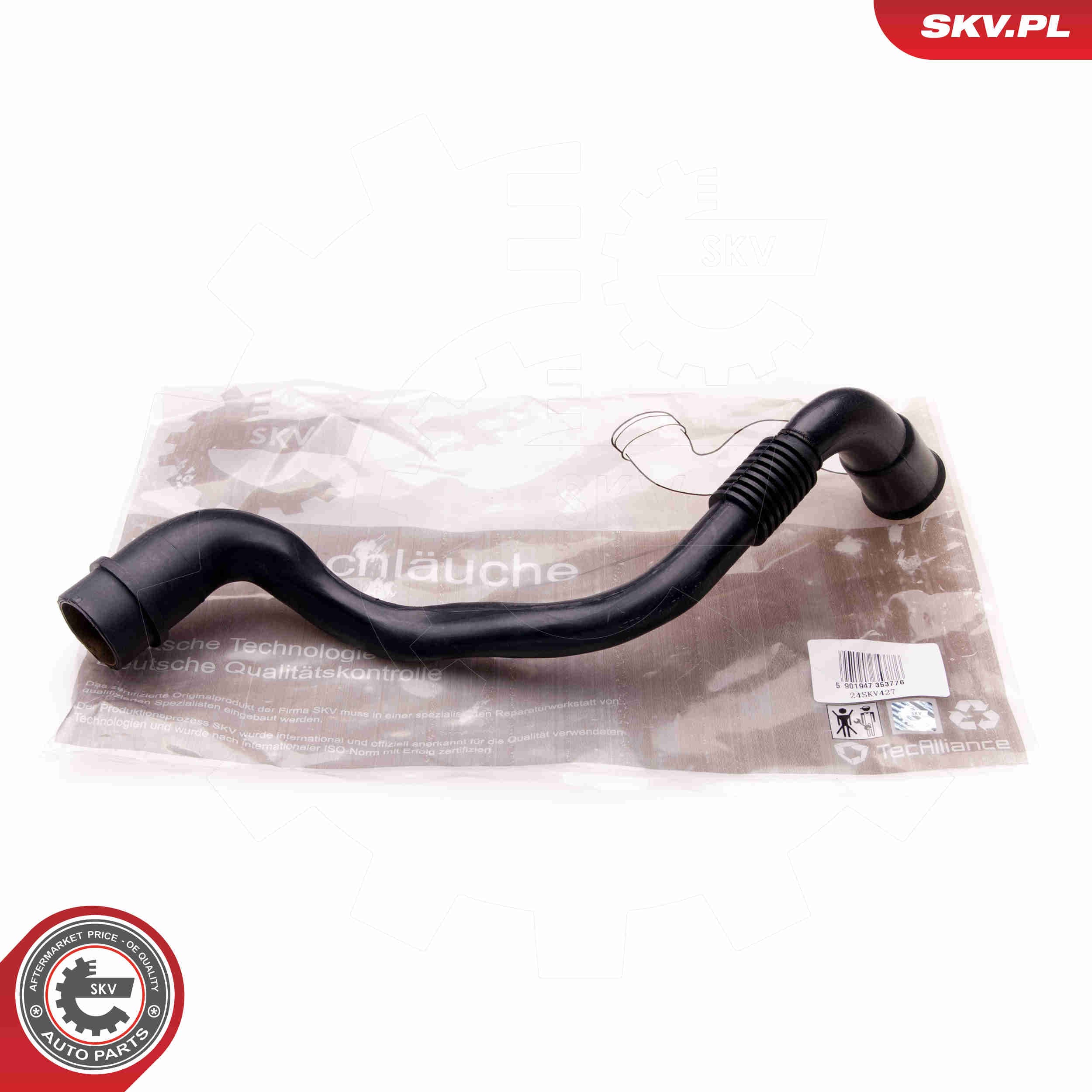 Image of Wąż, wentylacja skrzyni korbowej