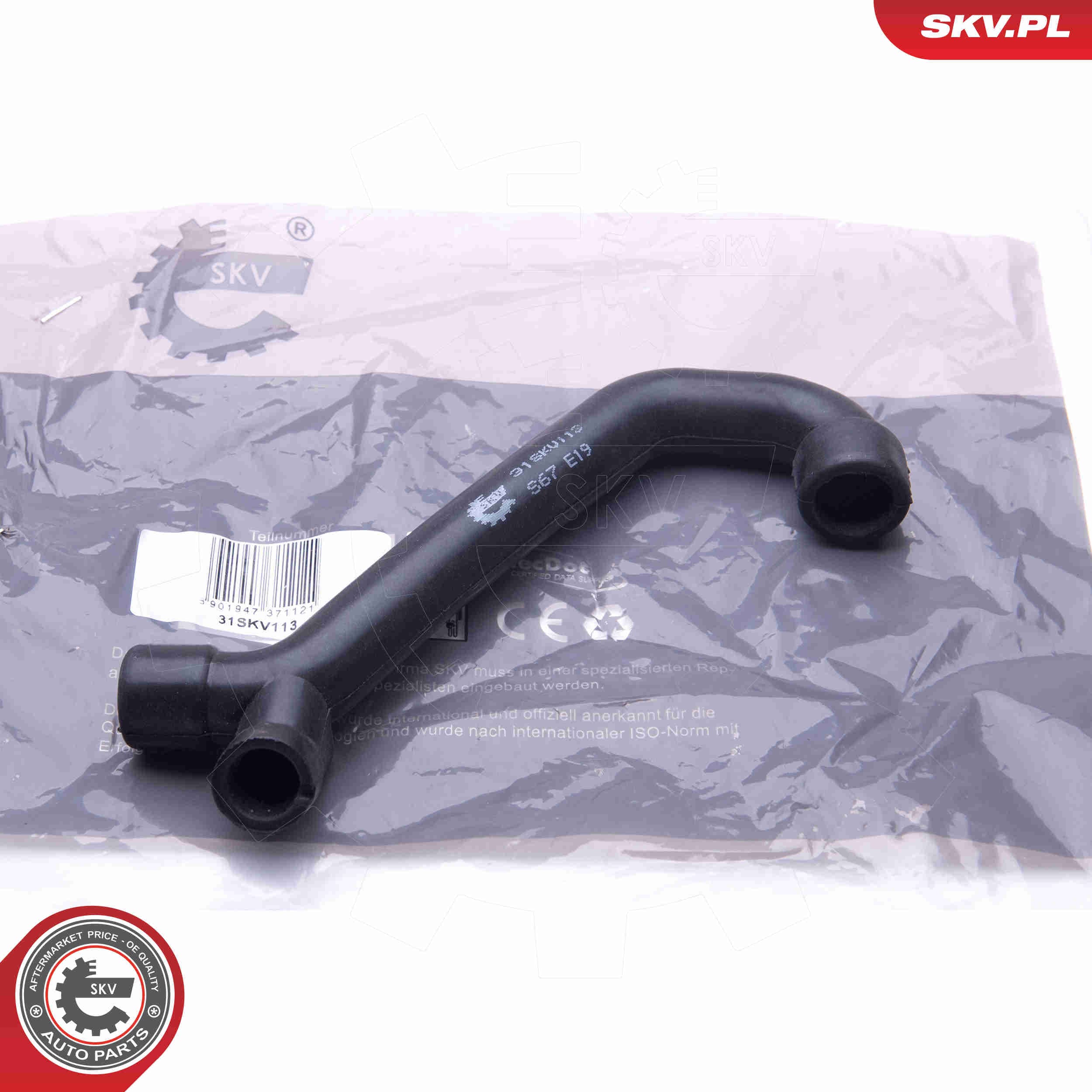 Image of Wąż, wentylacja skrzyni korbowej