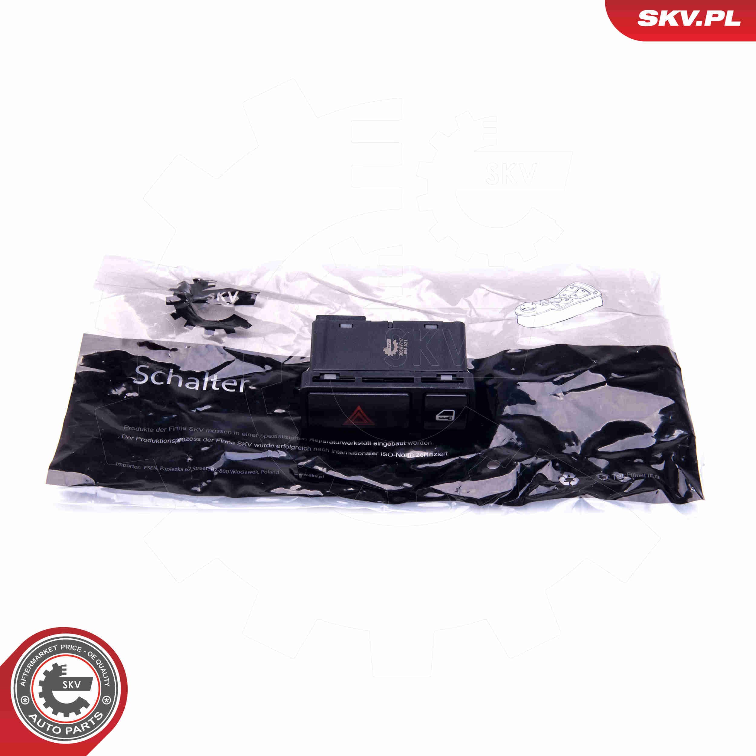 Image of Przełącznik systemu ostrzegawczego