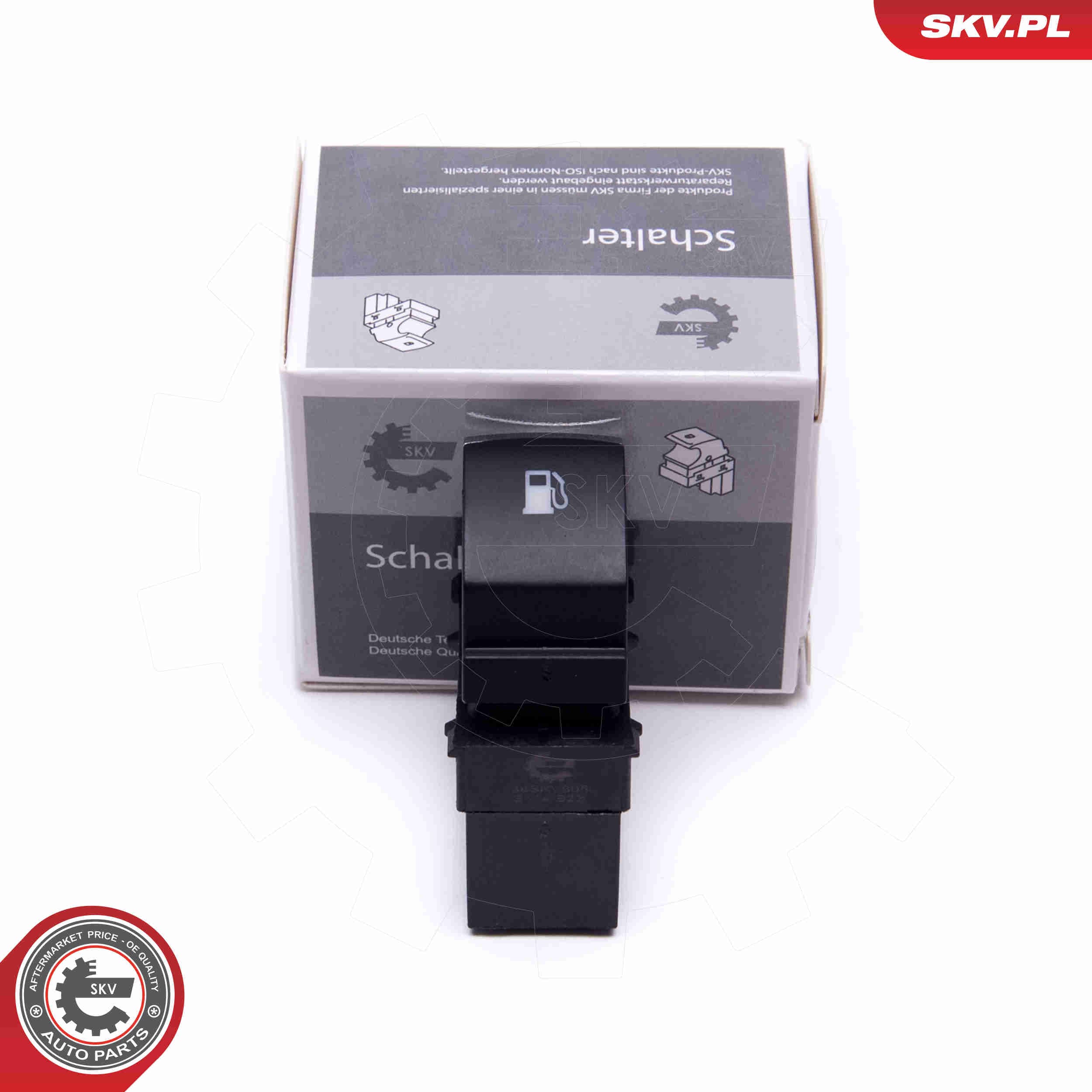 Image of Włącznik, odblokowywanie osłony wlewu paliwa