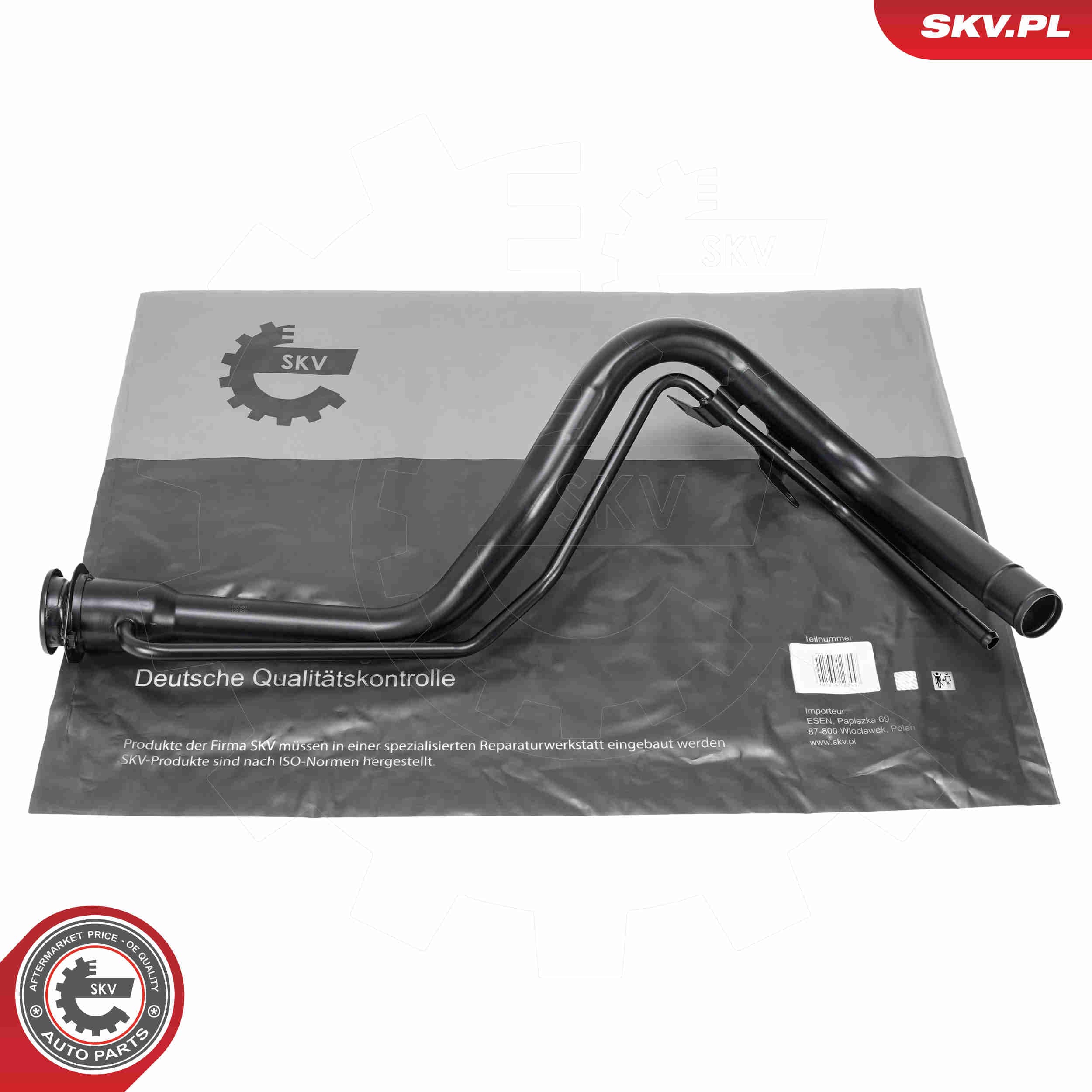 Image of Króciec wlewowy, zbiornik paliwa